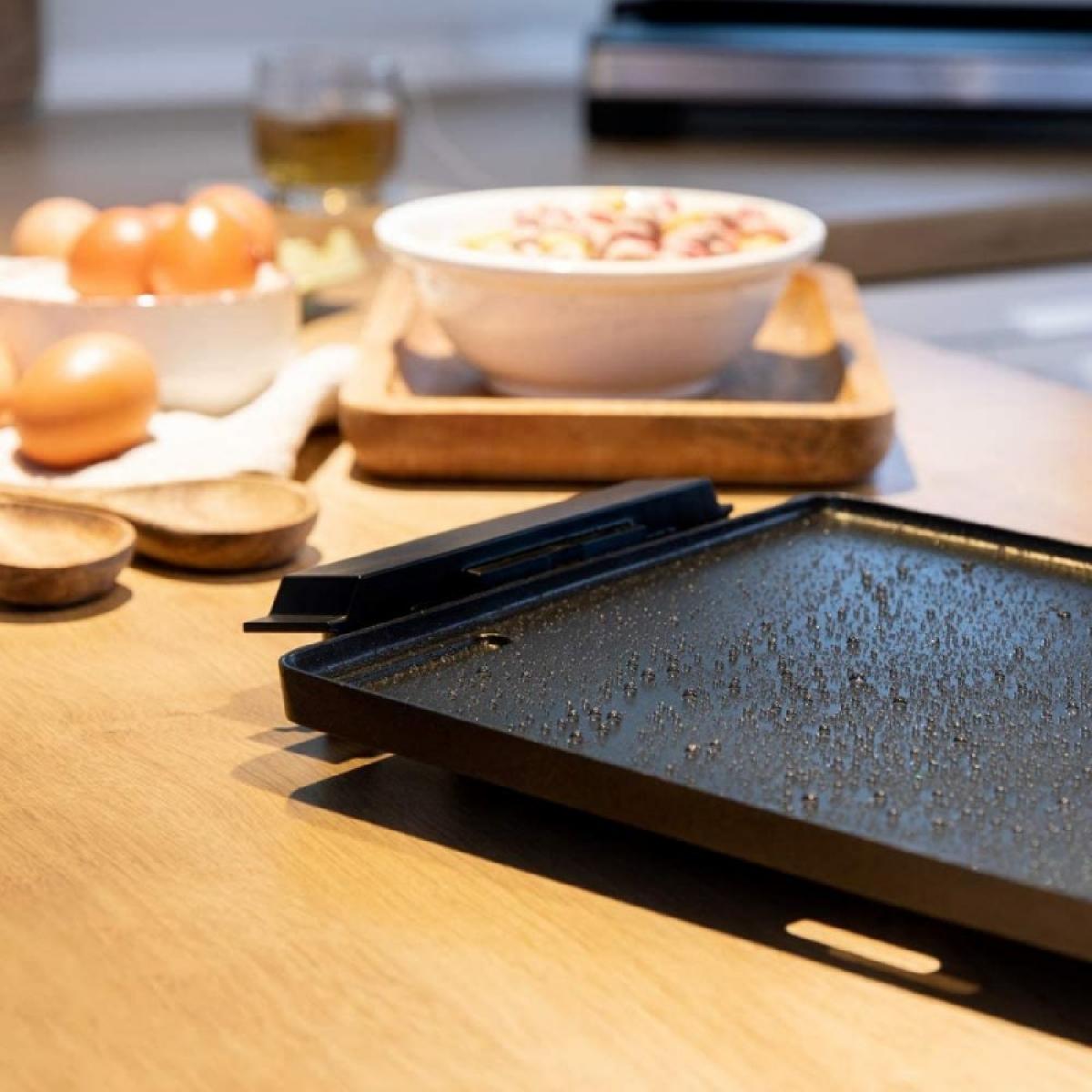 Cecotec Planchas eléctricas Plancha De Cocina Tasty&Grill 2000 Inox