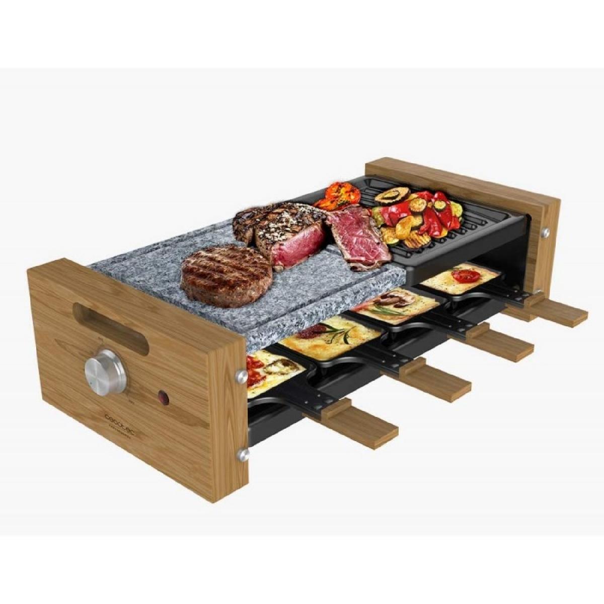 Cecotec Raclettes Raclette Cheese&Grill 8400 Wood Mixgrill