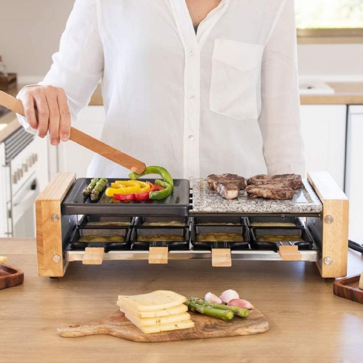 Cecotec Raclettes Raclette Cheese&Grill 8400 Wood Mixgrill
