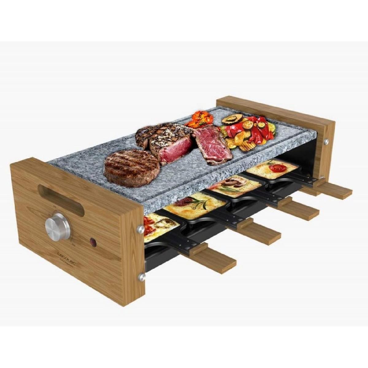Cecotec Raclettes Raclette Cheese&Grill 8600 Wood Allstone