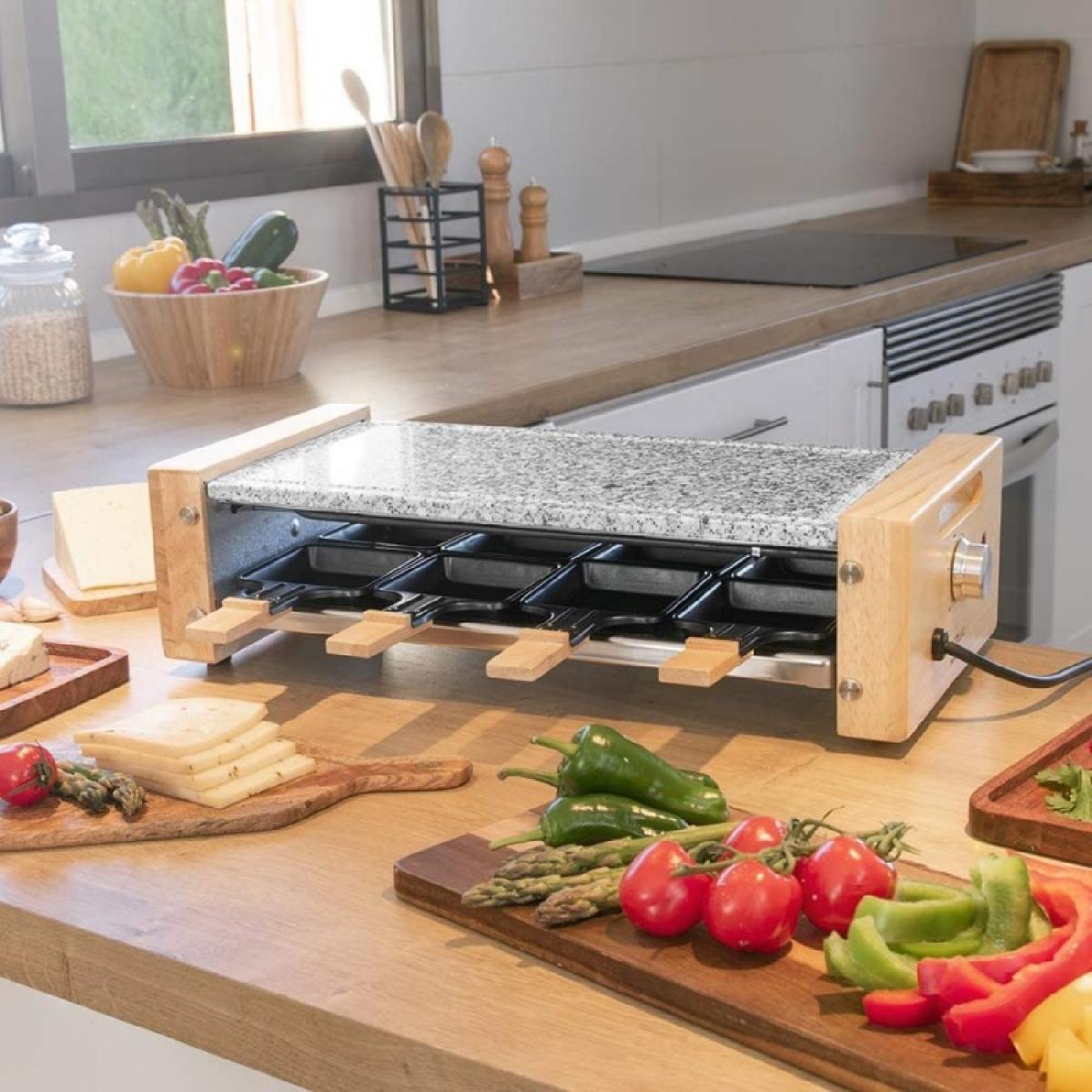 Cecotec Raclettes Raclette Cheese&Grill 8600 Wood Allstone