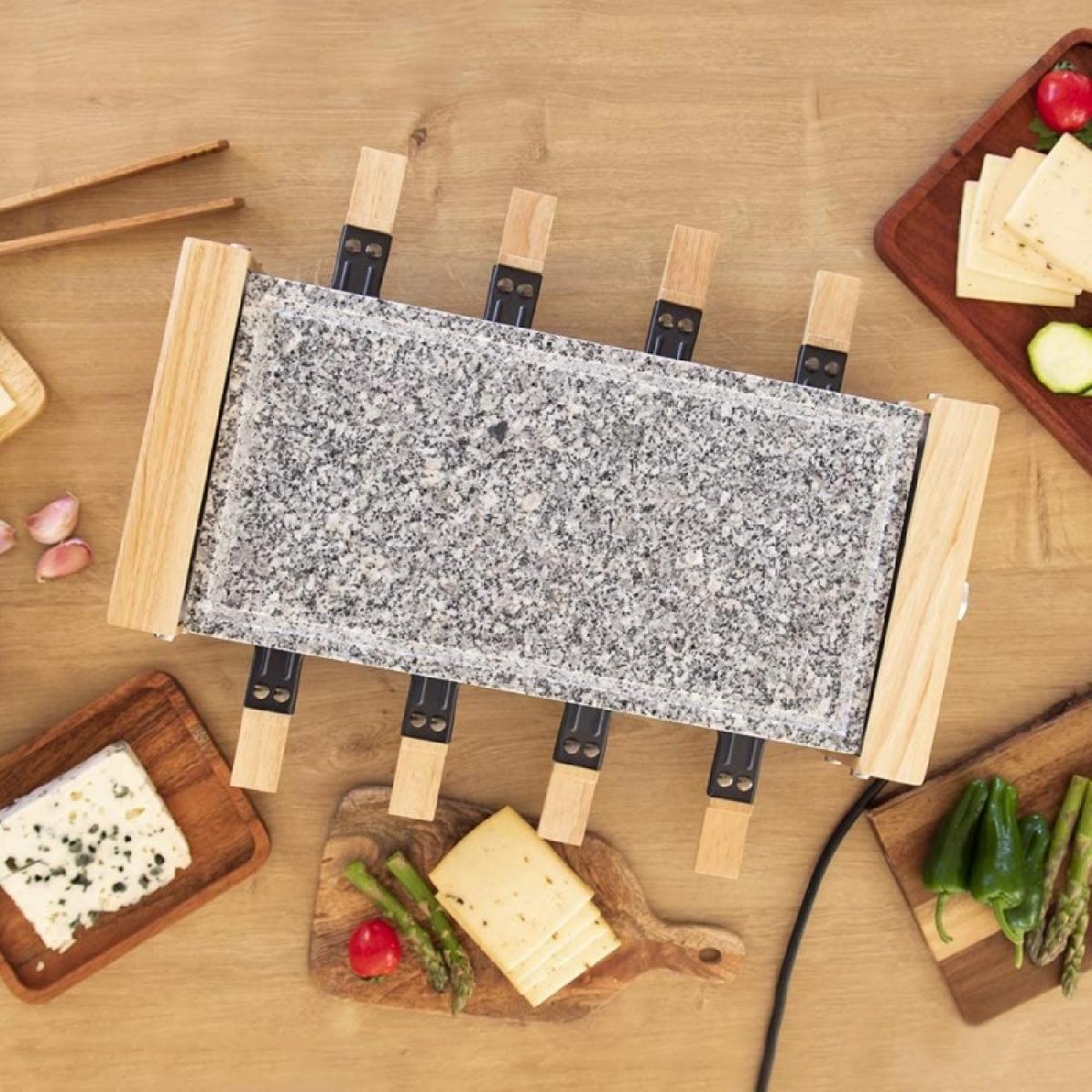 Cecotec Raclettes Raclette Cheese&Grill 8600 Wood Allstone