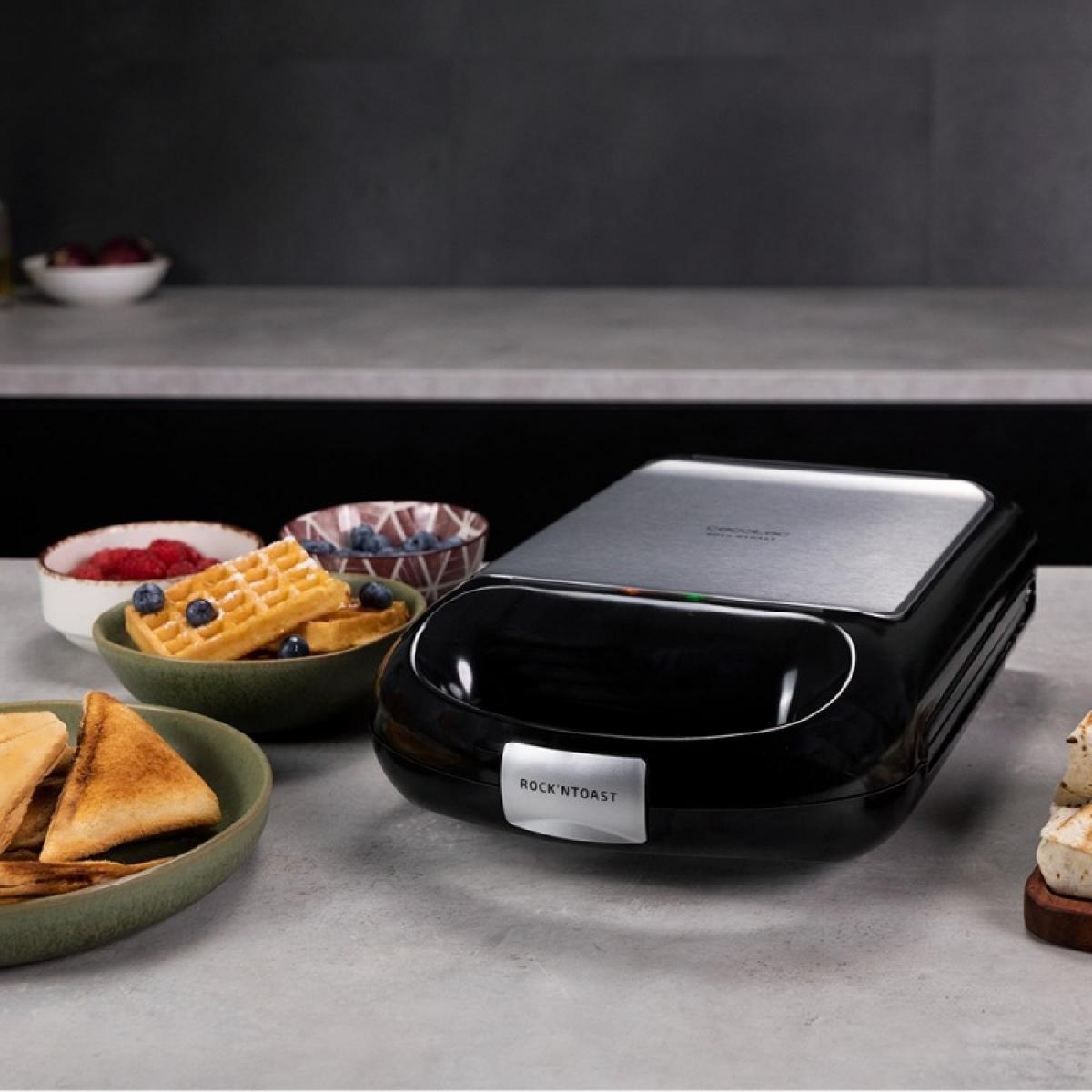 Cecotec Sandwicheras Sandwichera Rock´Ntoast Family 3In1
