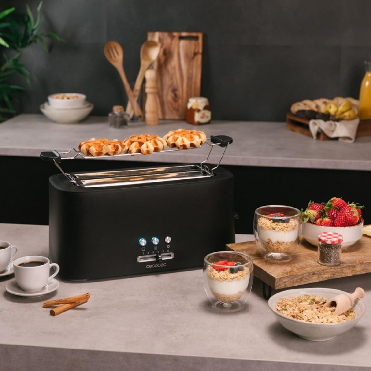 Cecotec Tostadores verticales Tostador Vertical Toast&Taste 16000 Extra Double