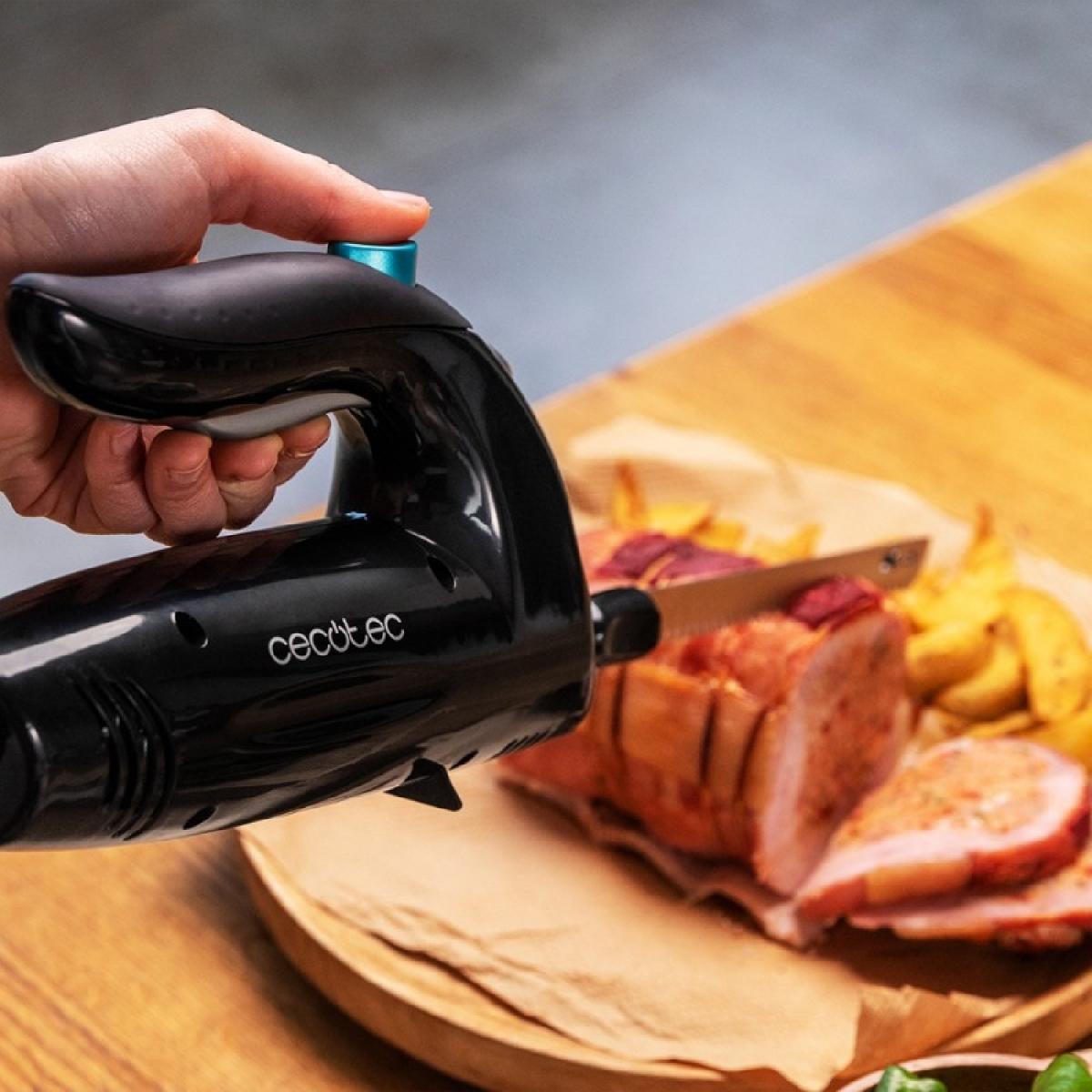 Cecotec Cuchillos eléctricos Cuchillo eléctrico Cut-Eat 1800 Black