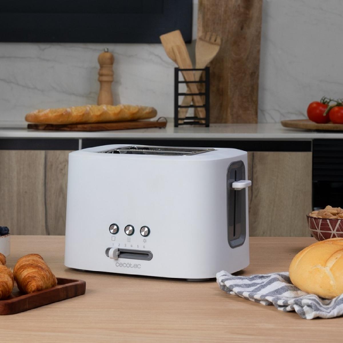 Cecotec Tostadores verticales Tostador Vertical Toast&Taste 9000 Double White