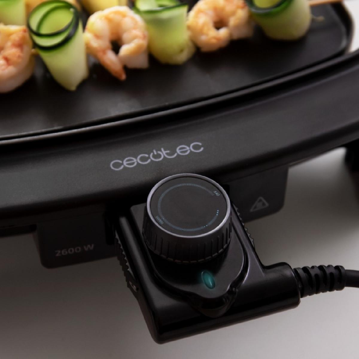 Cecotec Planchas eléctricas Plancha Eléctrica Tasty&Grill 3000 Blackwater Mixgrill