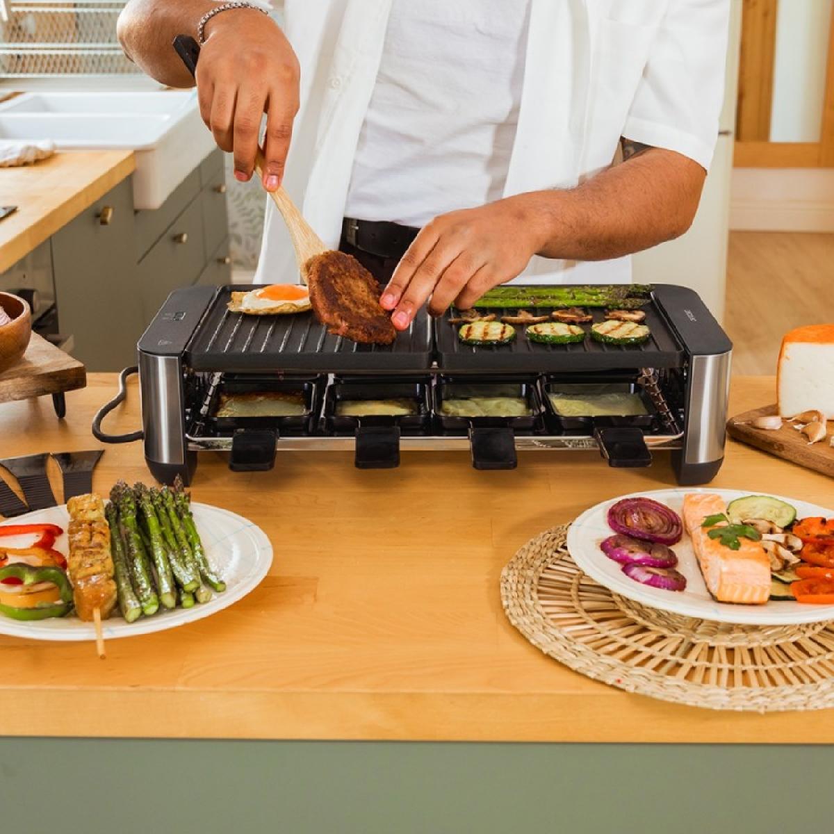 Cecotec Raclettes Raclette Cheese&Grill 16000 Inox Black