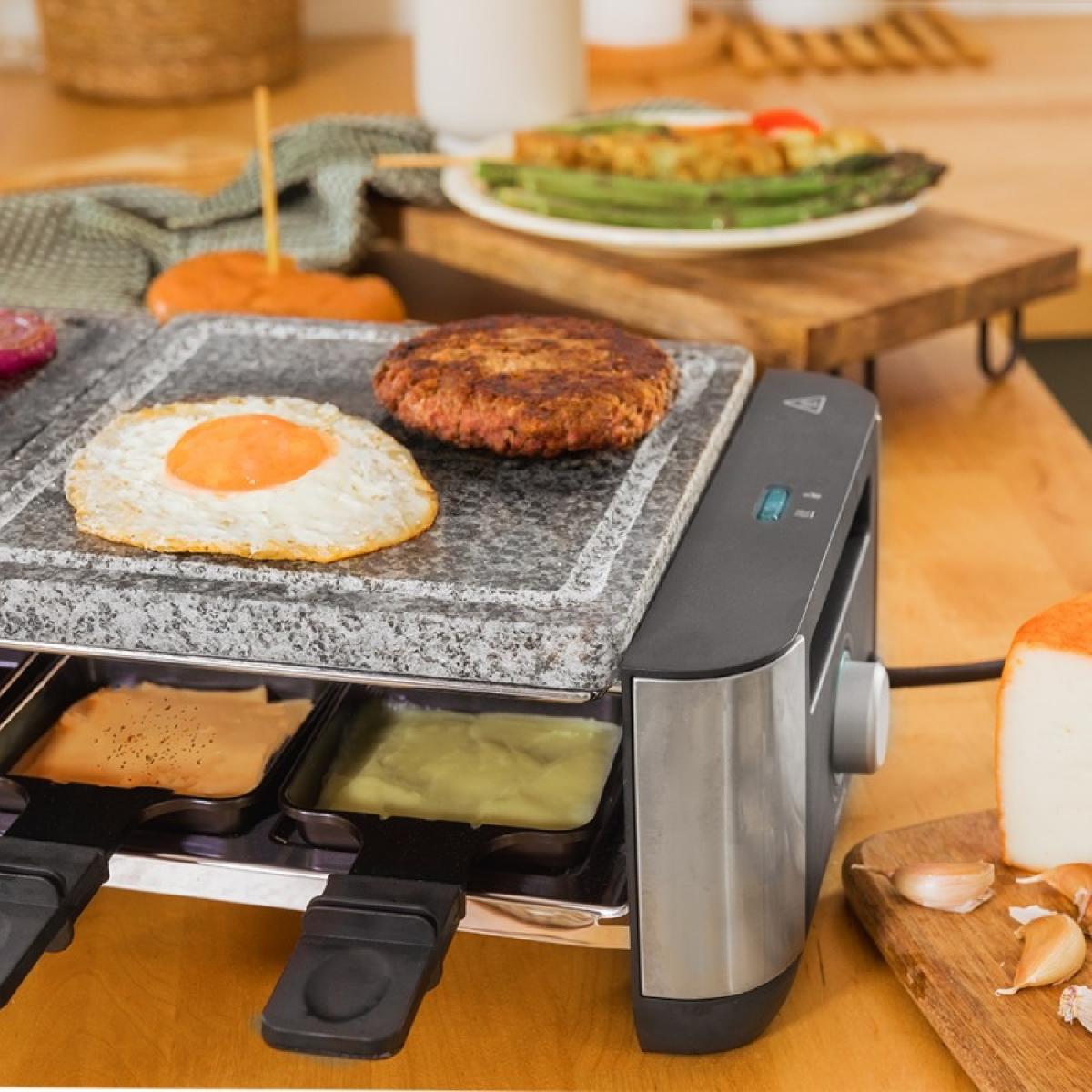 Cecotec Raclettes Raclette Cheese&Grill 16000 Inox Allstone