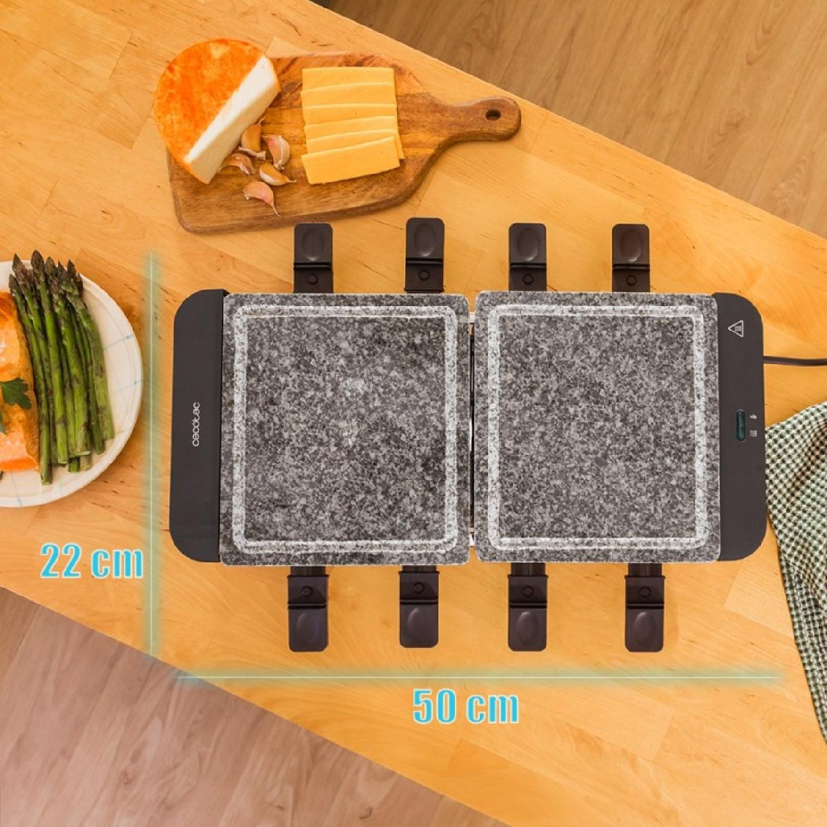 Cecotec Raclettes Raclette Cheese&Grill 16000 Inox Allstone