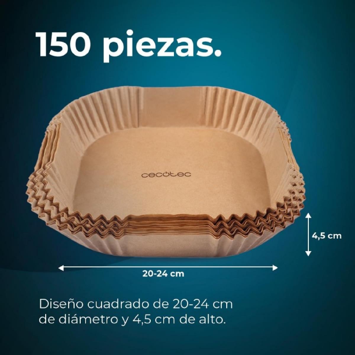 Cecotec Accesorios para freidoras sin aceite Cecofry Paper Pack