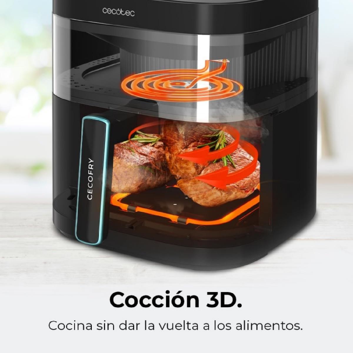 Cecotec Freidoras sin aceite Cecofry DuoHeat 6000