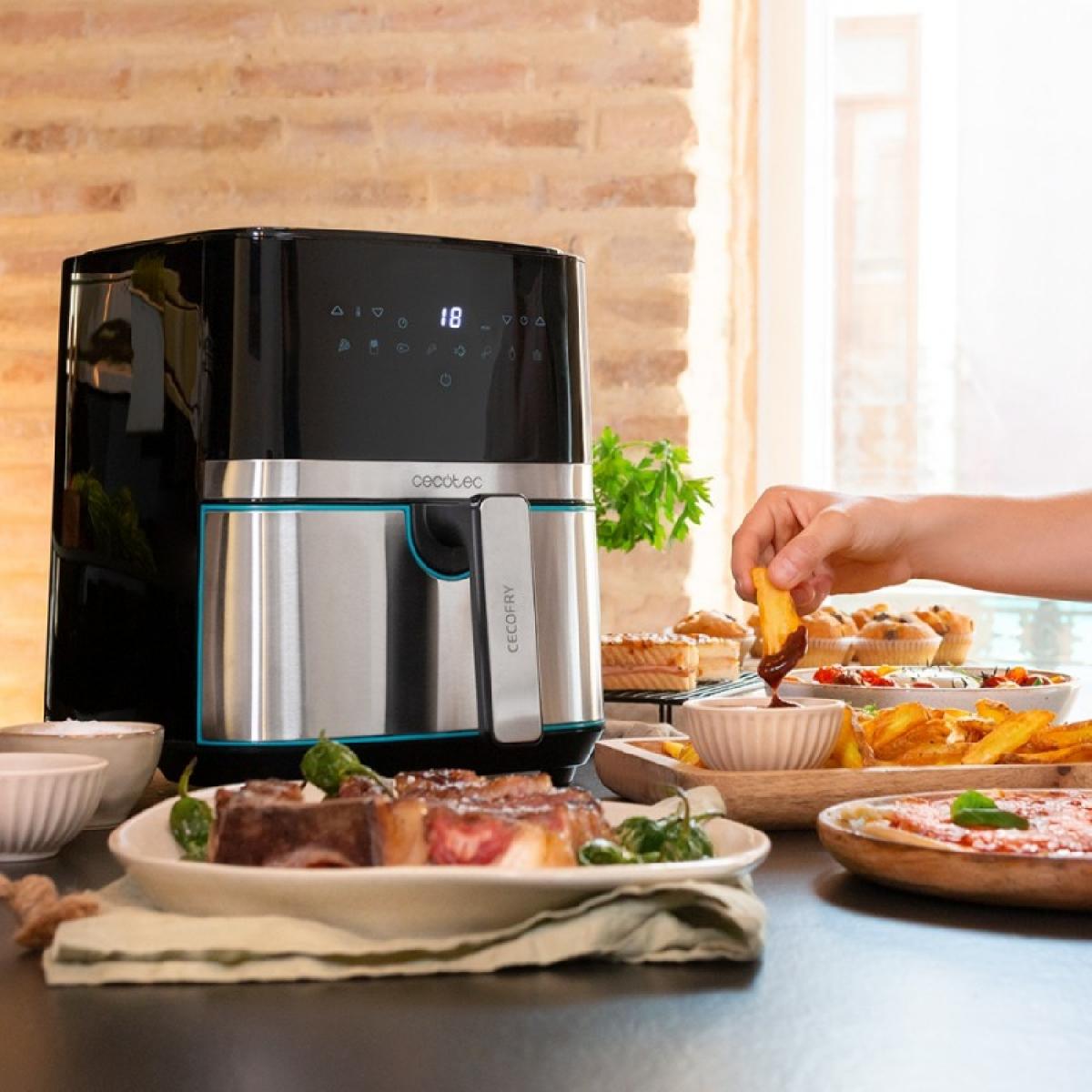 Cecotec Freidoras sin aceite Cecofry Full Inox 5500 Pro