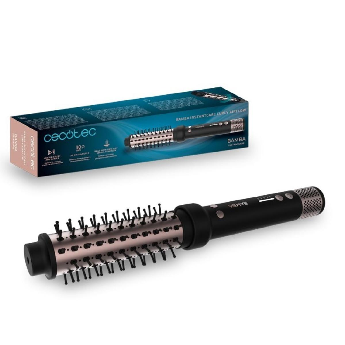 Cecotec Cepillos alisadores InstantCare Curly AirFlow