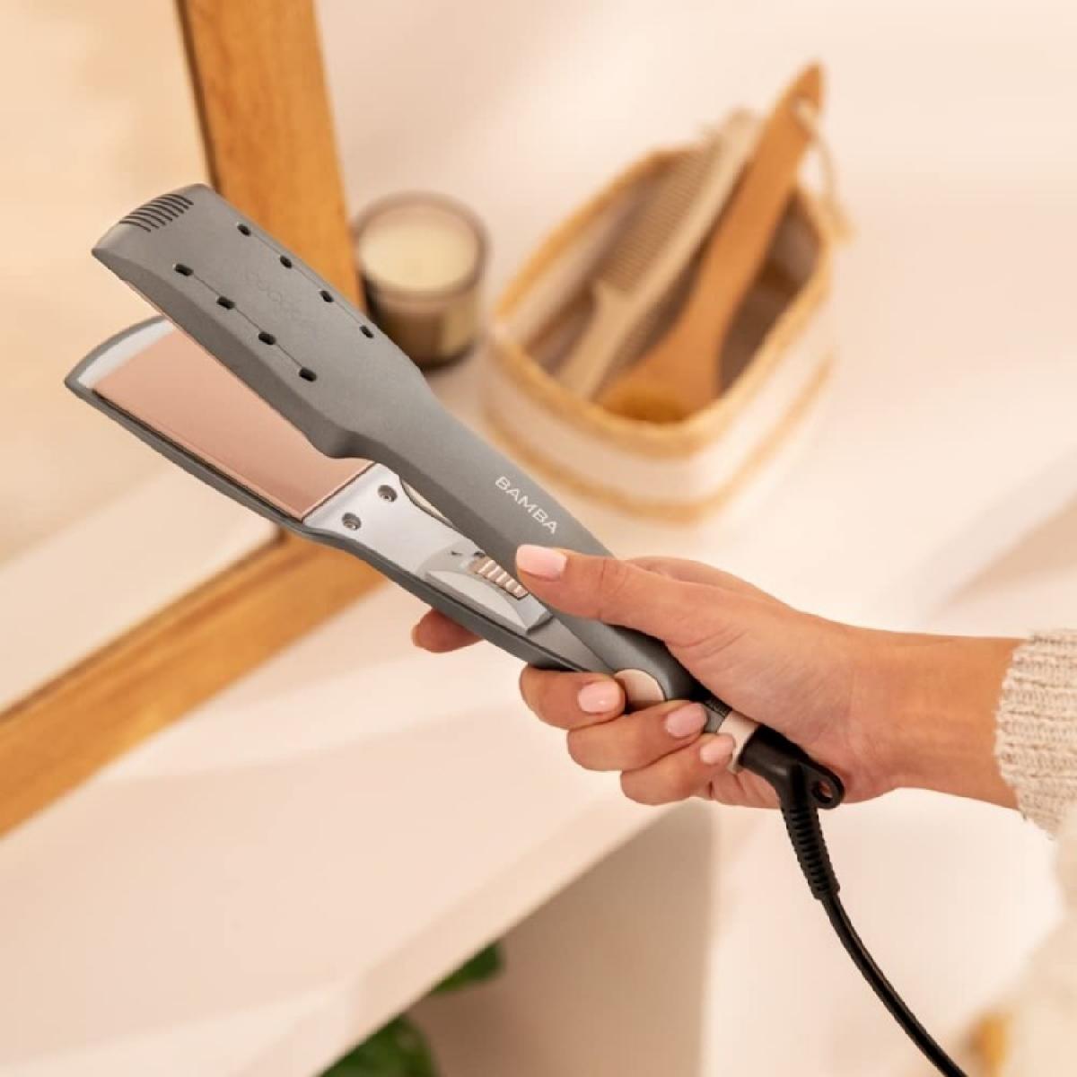 Cecotec Planchas de pelo anchas con cable Ritualcare 950 Wet&Dry Max Car