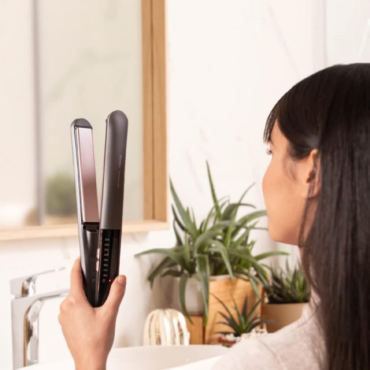 Cecotec Planchas de pelo estrechas con cable RitualCare 1200 Titanium Ion T
