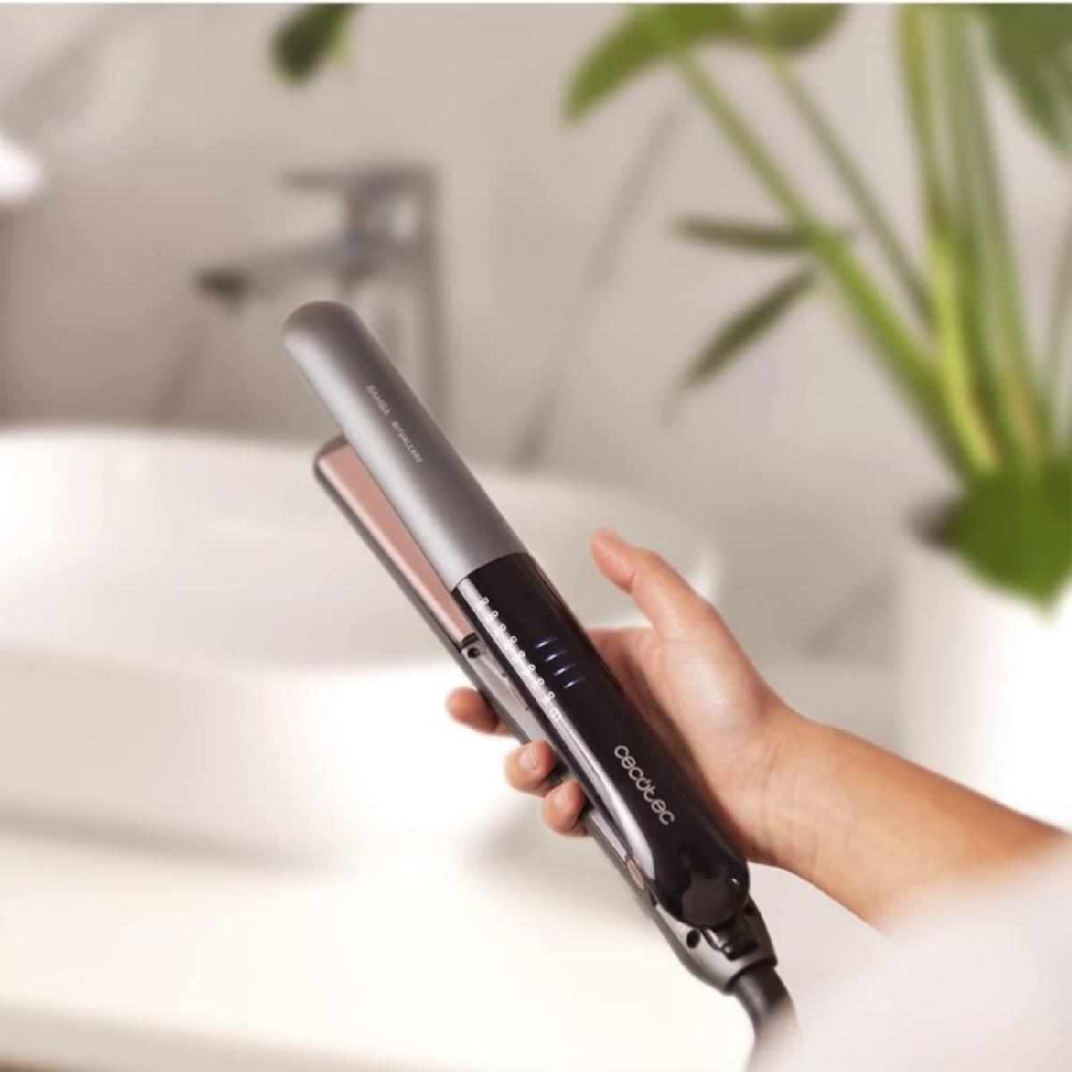 Cecotec Planchas de pelo estrechas con cable RitualCare 1200 Titanium Ion T