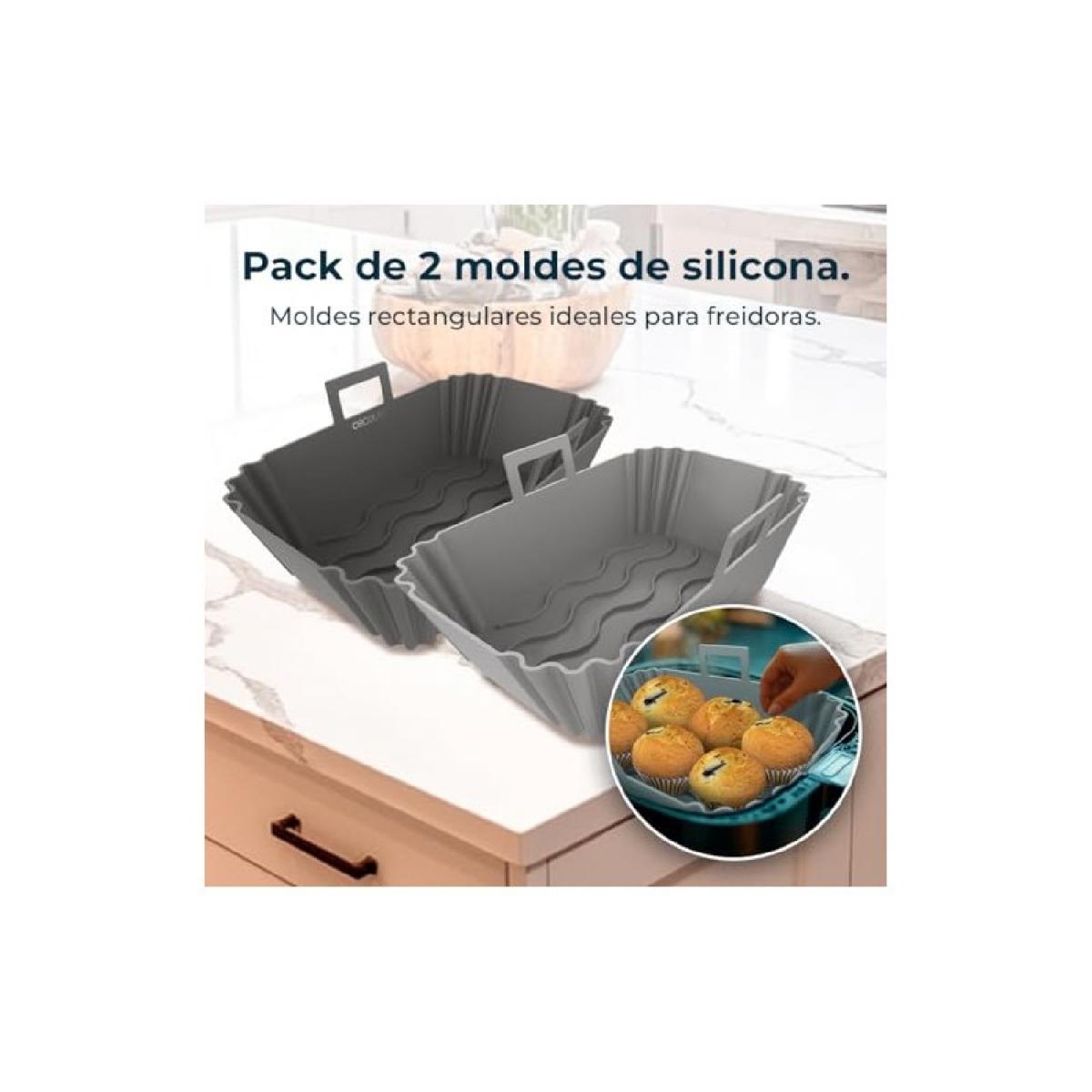 Cecotec Accesorios para freidoras sin aceite Cecofry TwinBucket Pack Accesories