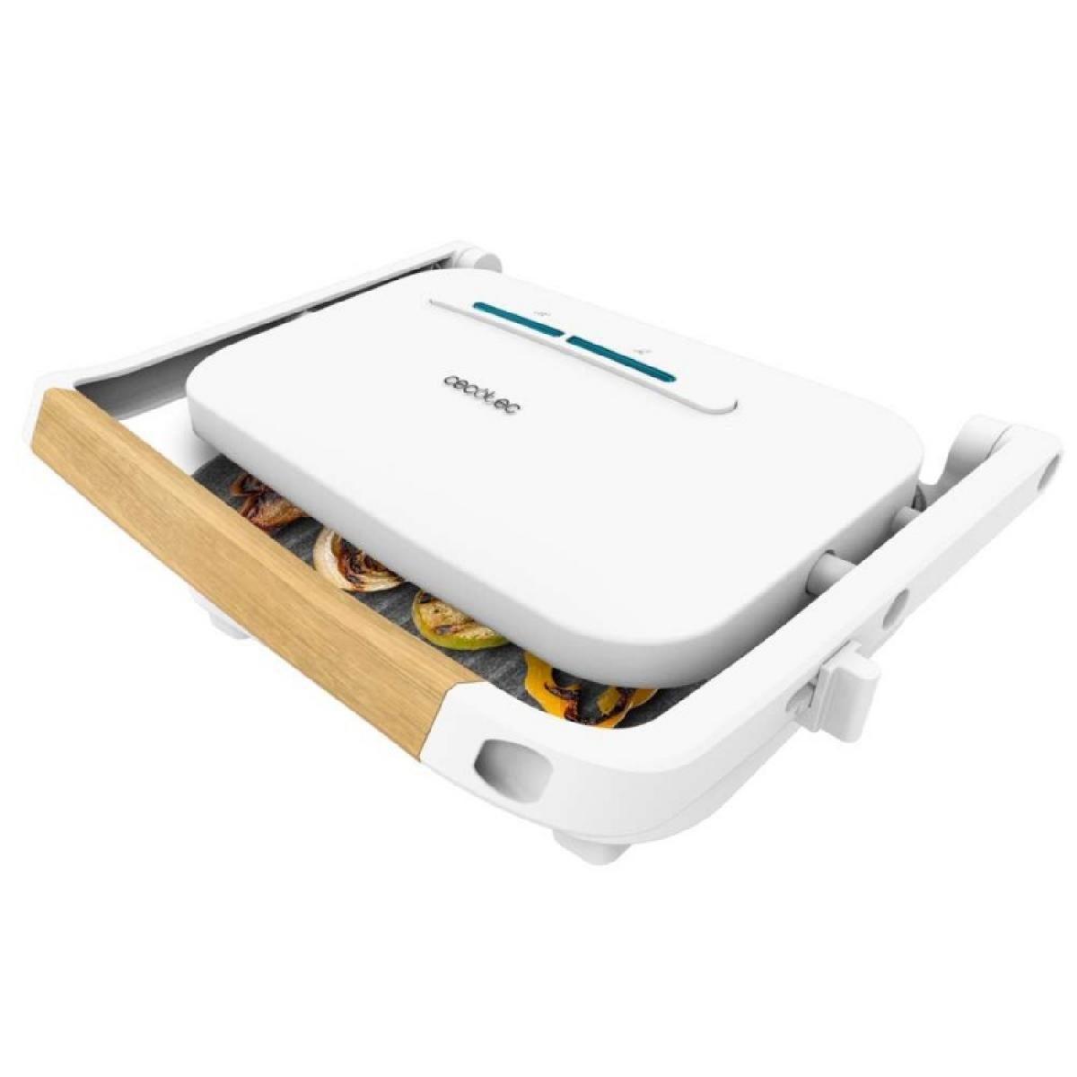 Cecotec Parrillas eléctricas RocknGrill 1200 Wood W