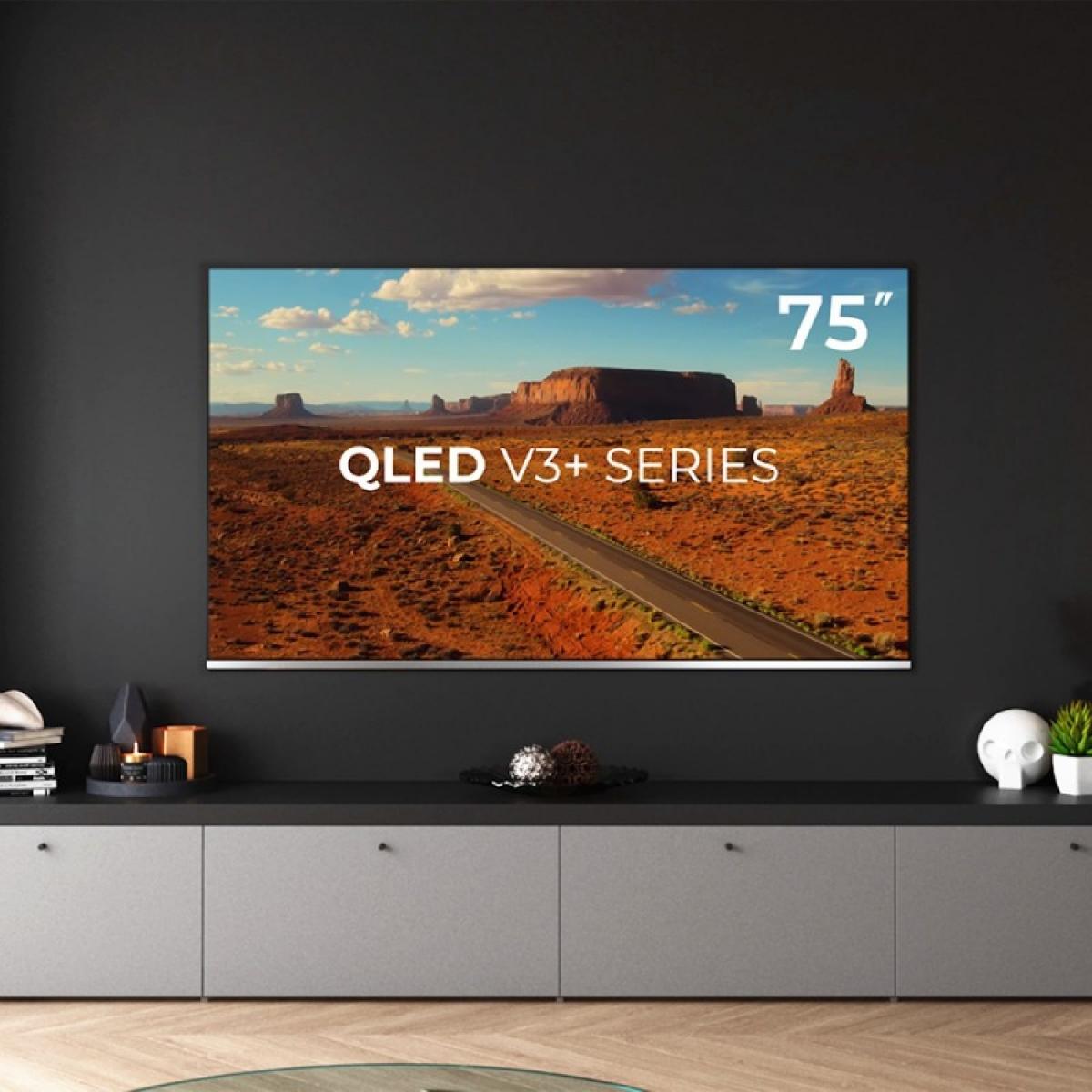 Cecotec Televisores QLED TV QLED v3+ series vqu30075+s