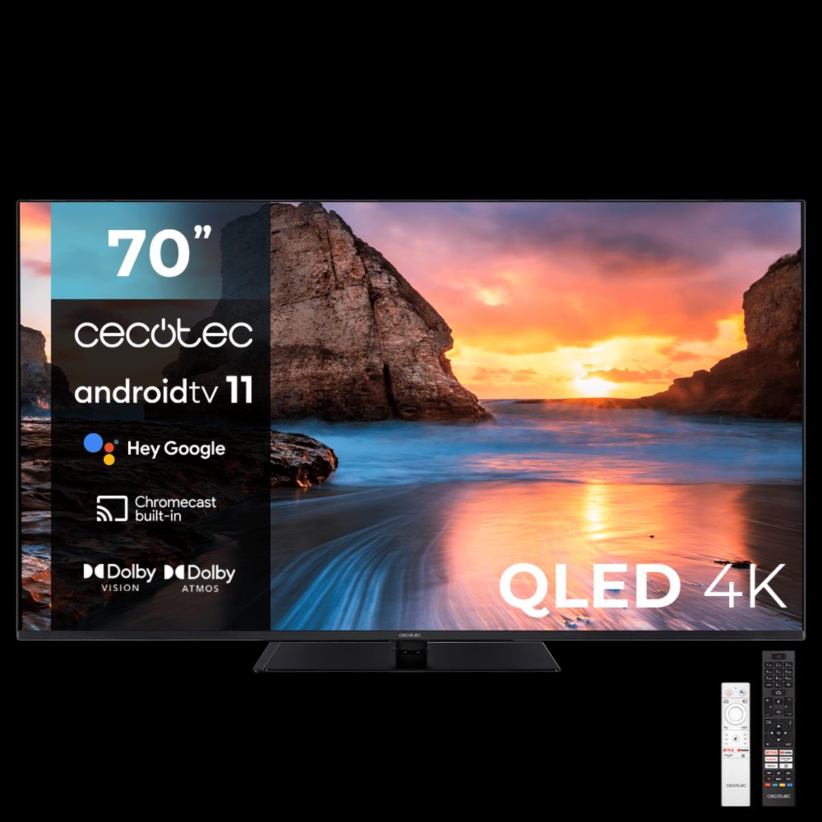 Cecotec Televisores QLED V1+ series VQU11070Z+