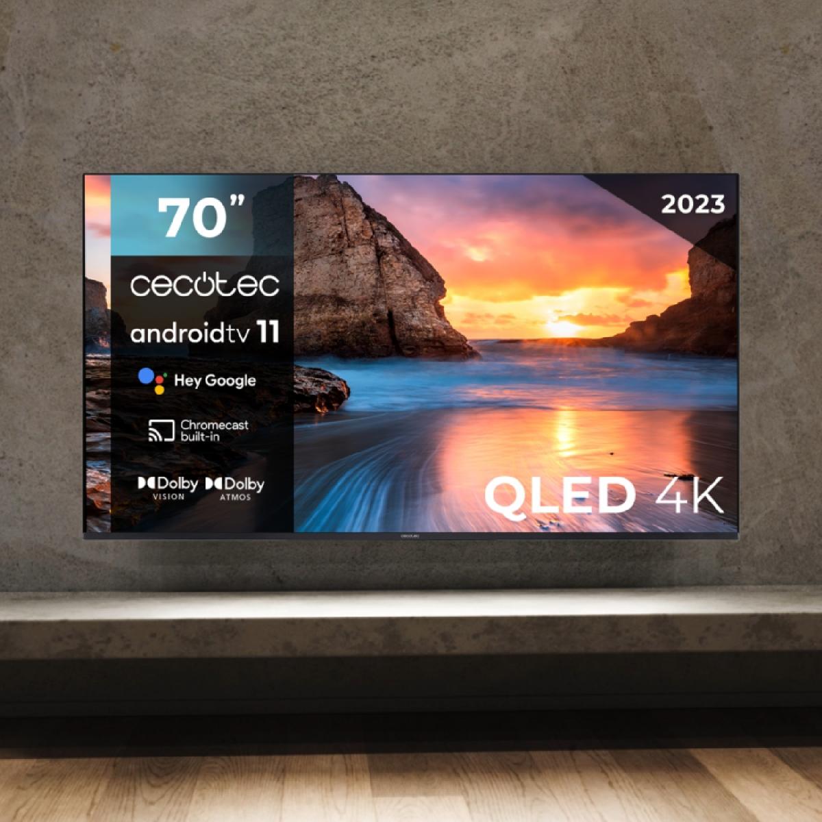 Cecotec Televisores QLED V1+ series VQU11070Z+S