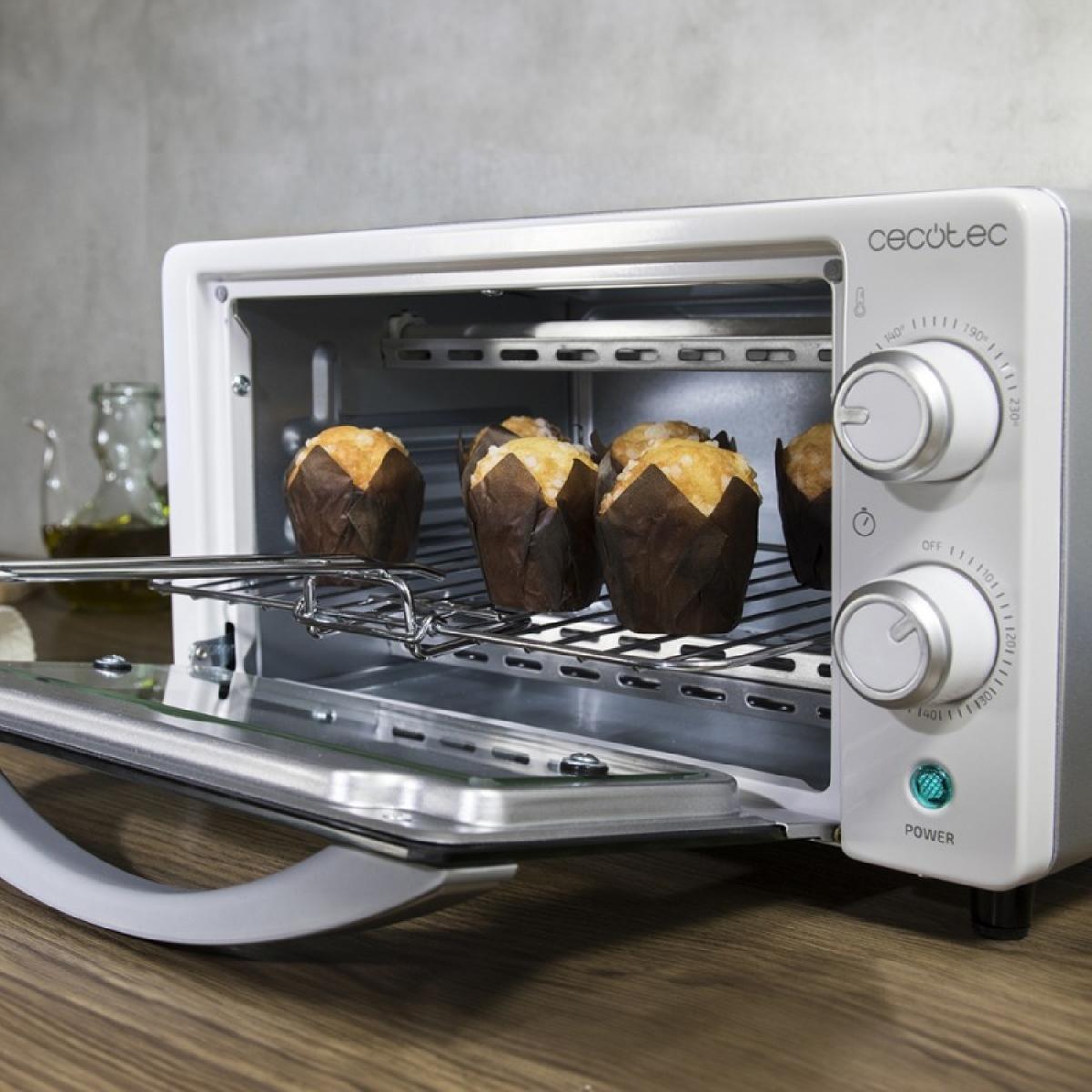 Cecotec Hornos de sobremesa Horno de sobremesa Bake&Toast 1090 White