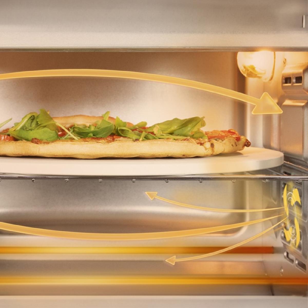 Cecotec Hornos de sobremesa Horno de sobremesa Bake&Toast 2600 White 4Pizza