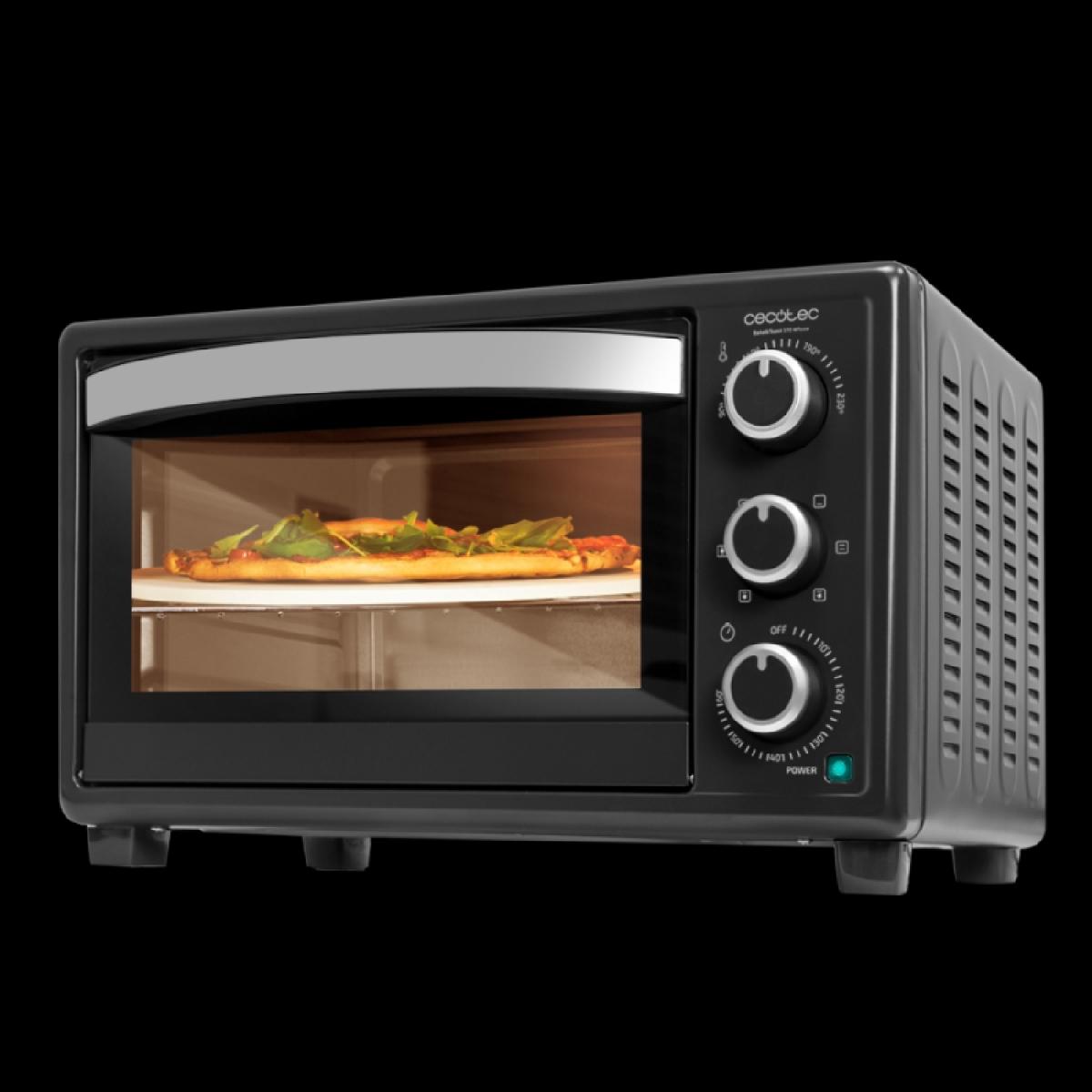 Cecotec Hornos de sobremesa Horno de sobremesa Bake&Toast 2600 Black 4Pizza