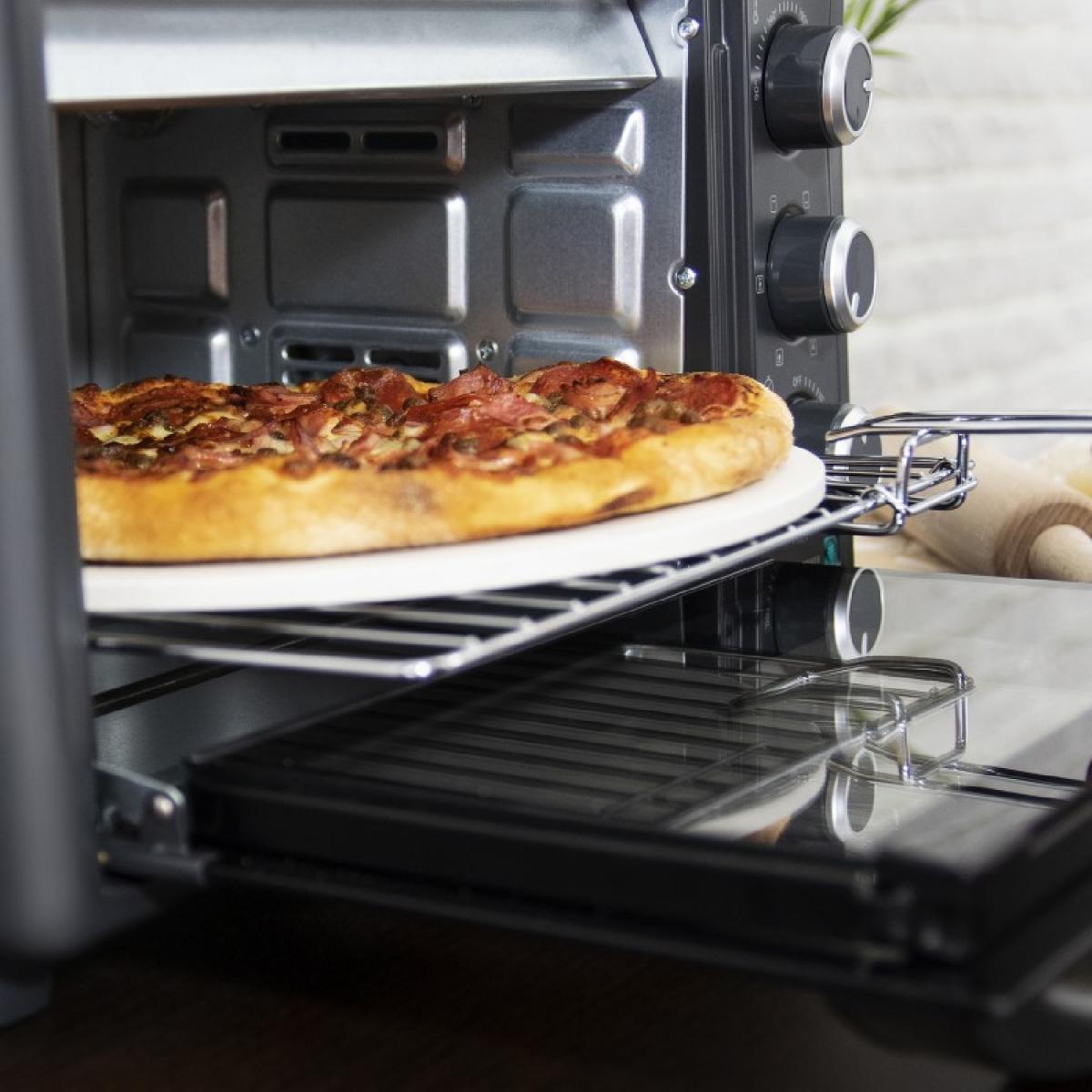 Cecotec Hornos de sobremesa Horno de sobremesa Bake&Toast 2600 Black 4Pizza