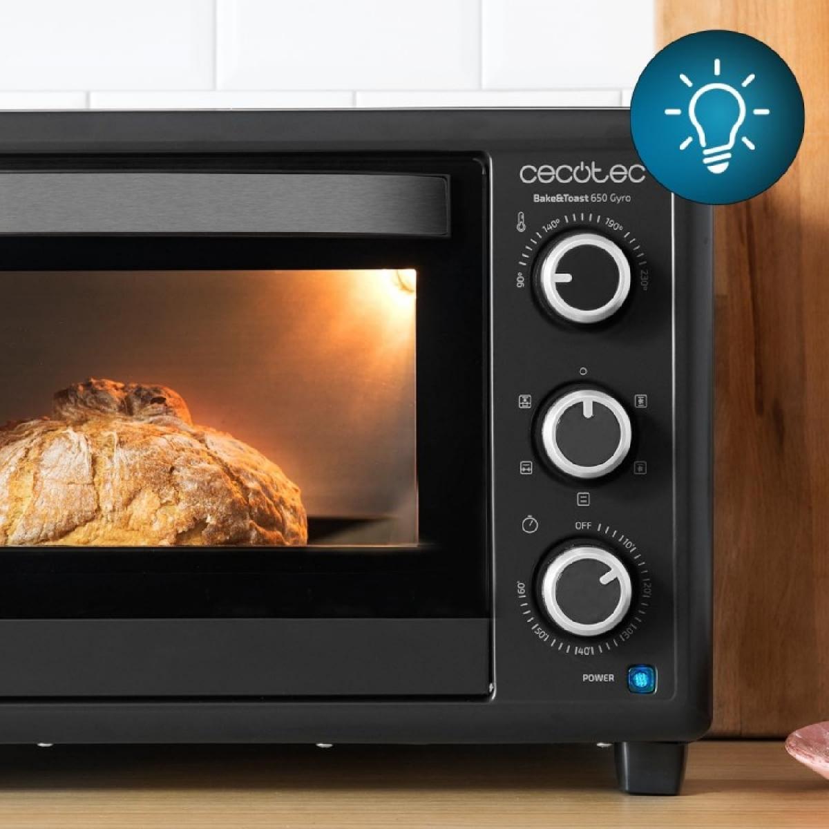 Cecotec Hornos de sobremesa Horno de sobremesa Bake&Toast 3090 Black Gyro