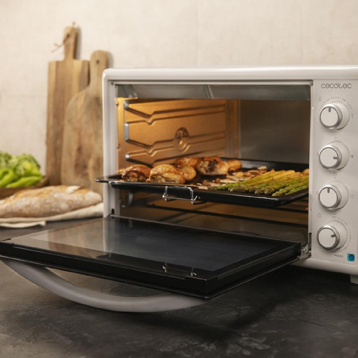 Cecotec Hornos de sobremesa Horno de sobremesa Bake&Toast 6090 White Gyro