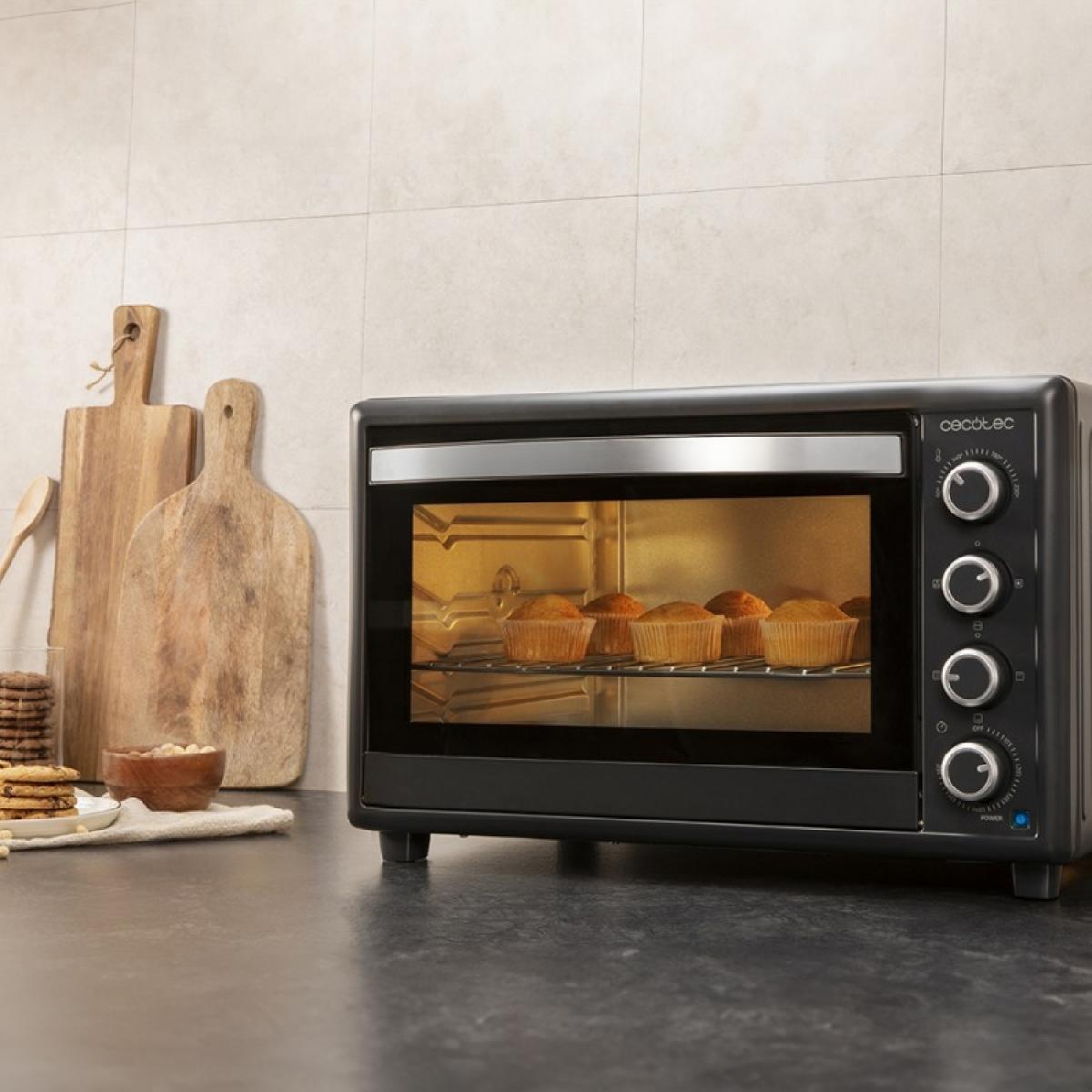 Cecotec Hornos de sobremesa Horno de sobremesa Bake&Toast 6090 Black Gyro