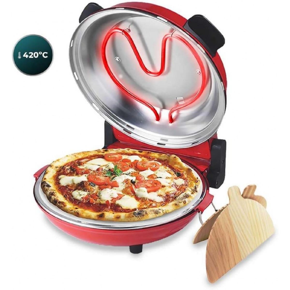 Cecotec Pizza Maker Horno grill eléctrico para pizza Fun Pizza&Co Mamma Mía