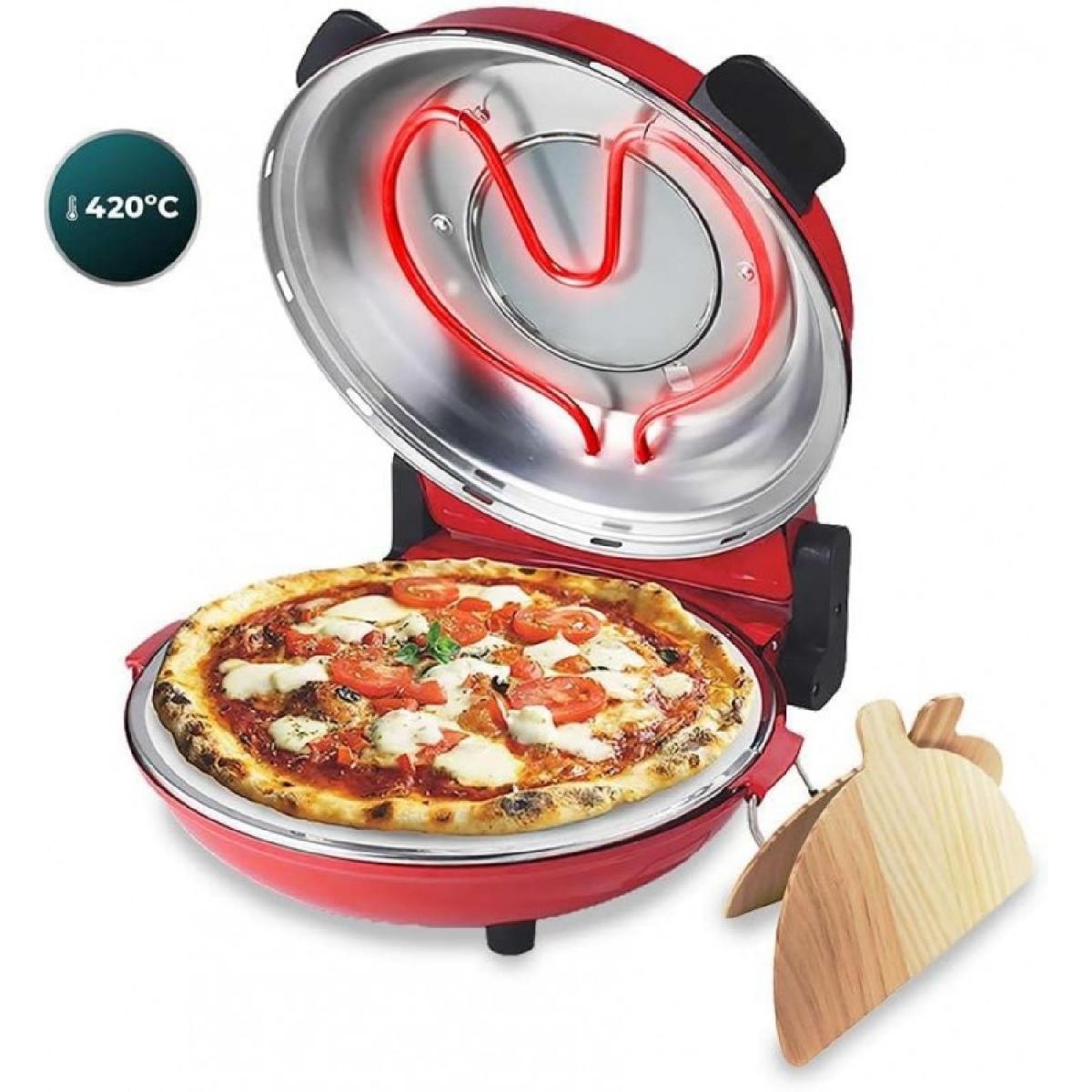 Cecotec Pizza Maker Horno grill eléctrico para pizza Fun Pizza&Co Mamma Mía Vista