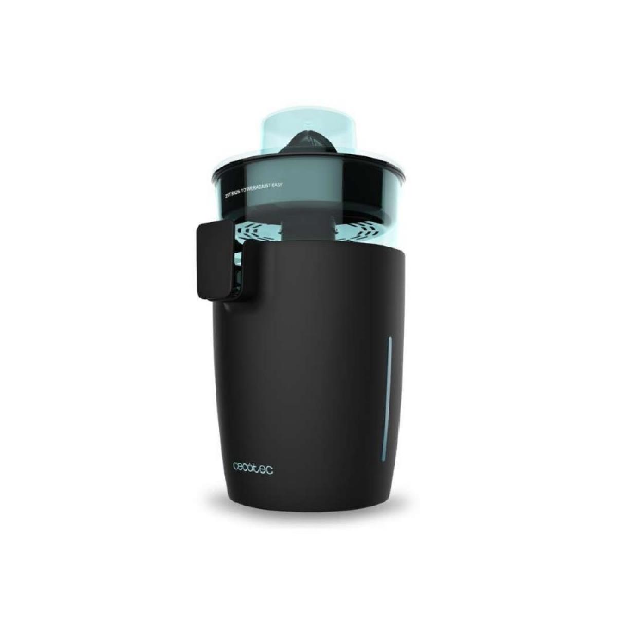 Cecotec Exprimidores eléctricos de torre Zitrus TowerAdjust Easy Black 800 Inox