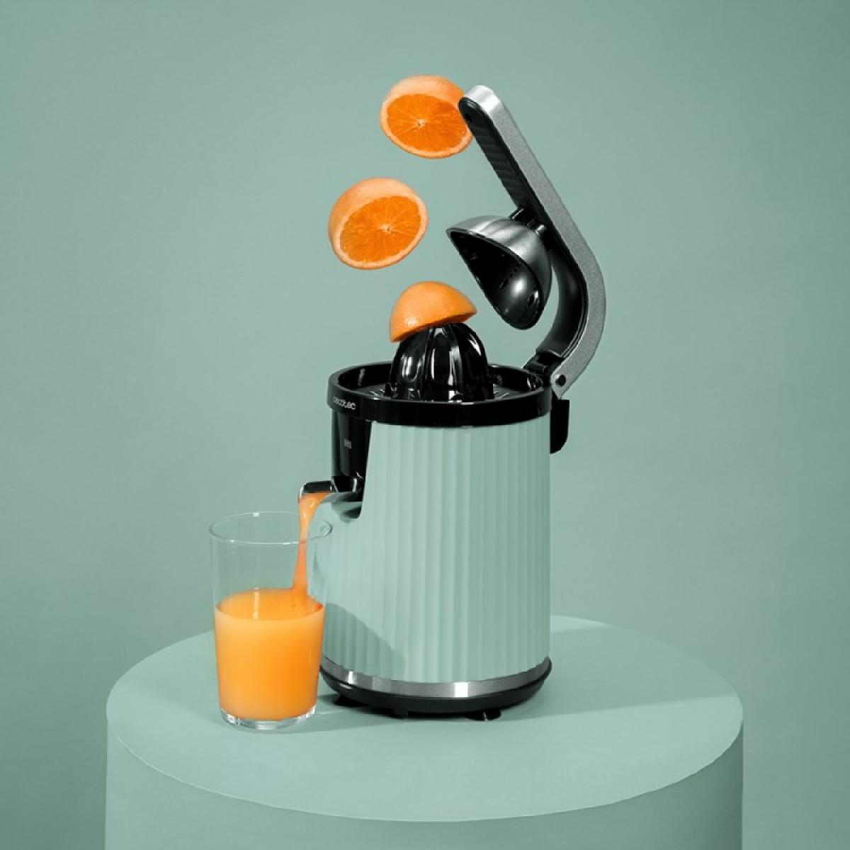 Cecotec Exprimidores eléctricos de brazo Exprimidor de brazo Xqueeze RetroJuice 600 Green