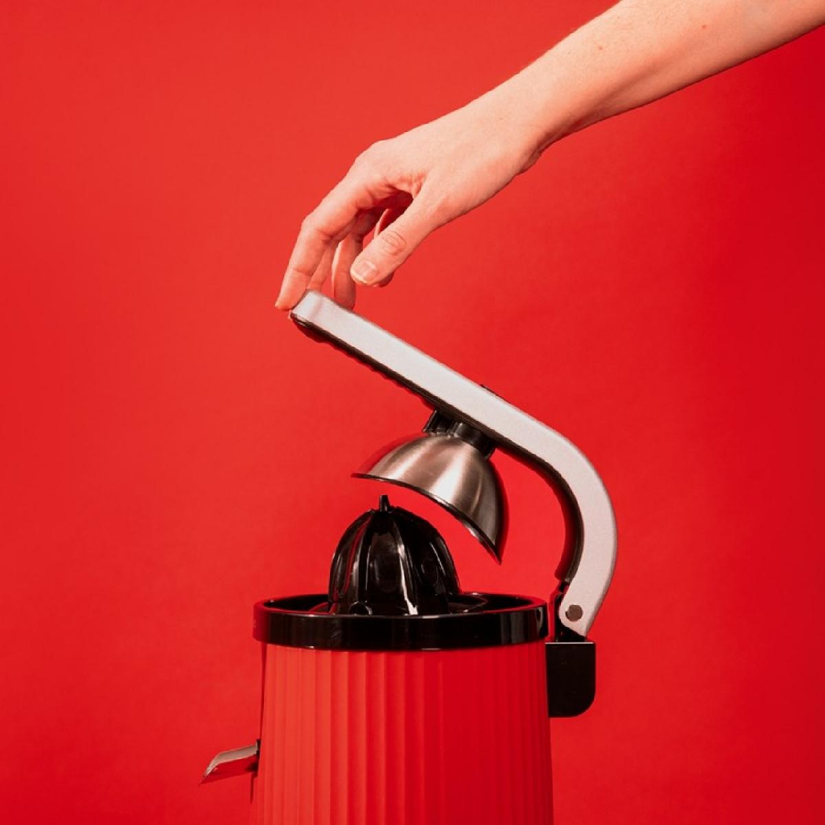 Cecotec Exprimidores eléctricos de brazo Exprimidor de brazo Xqueeze RetroJuice 600 Red