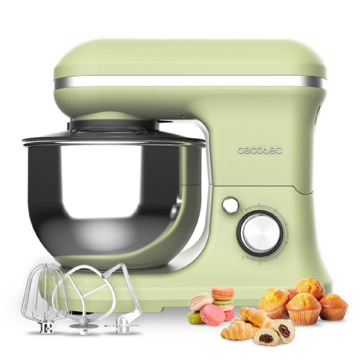 Cecotec Batidoras amasadoras Batidora Amasadora Cecomixer Merengue 5L 1200 Green