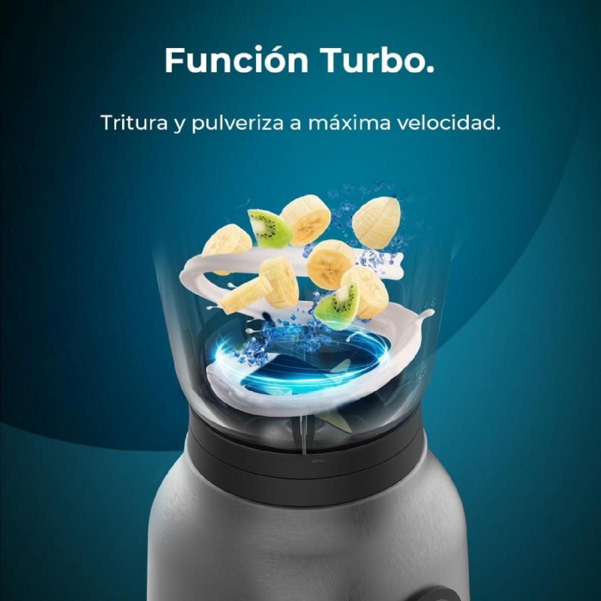 Cecotec Batidoras de vaso Power Black Titanium 1800MAX Blend It Go
