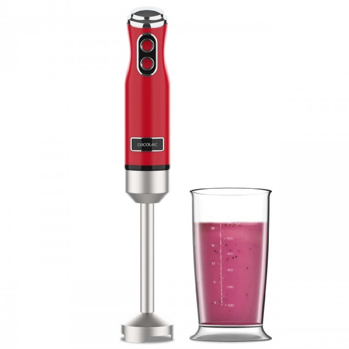 Cecotec Batidoras de mano Power RetroRed 1200MAX