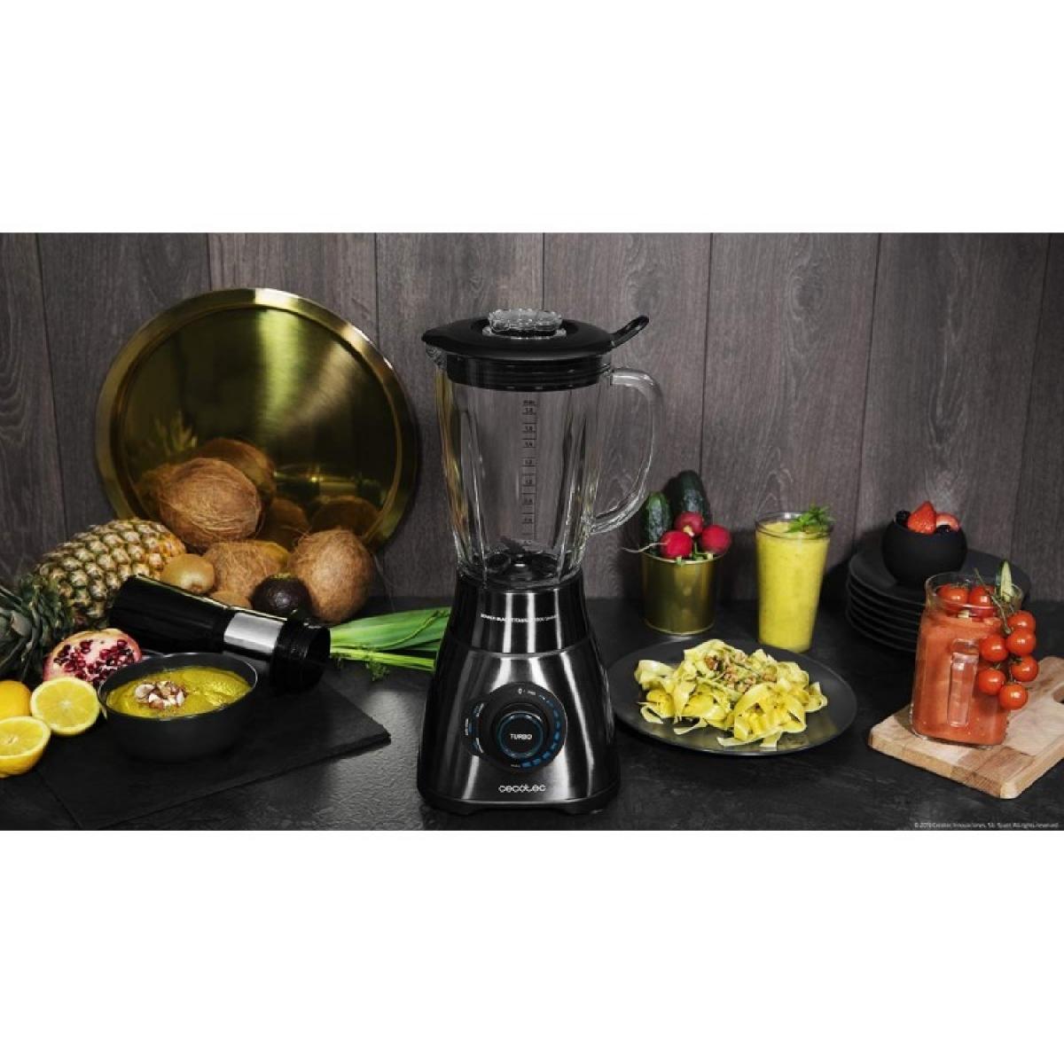 Cecotec Batidoras de vaso Power Black Titanium 2500MAX Smart