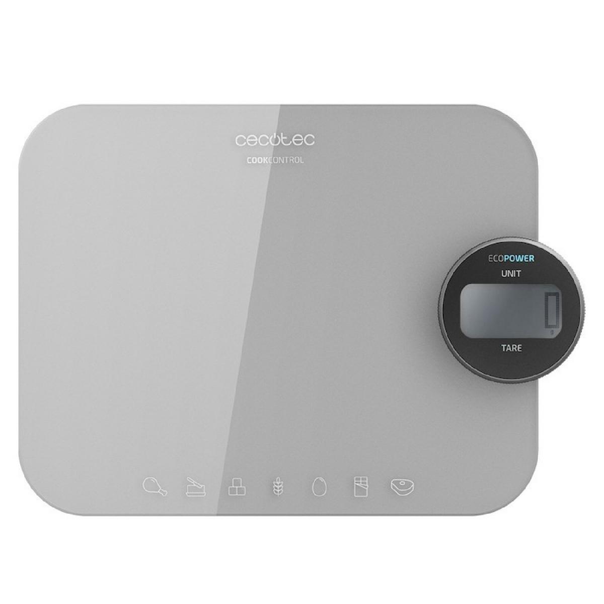 Cecotec Básculas de cocina BÁSCULA DE COCINA COOK CONTROL 10300 ECOPOWER NUTRITION