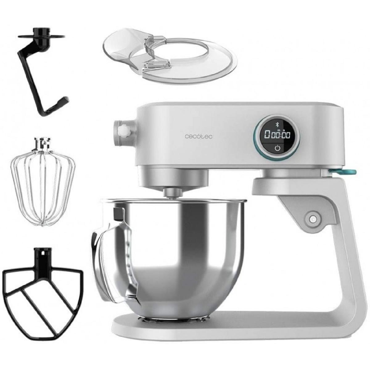 Cecotec Batidoras amasadoras Batidora Amasadora Twist&Fusion 4000 Luxury White