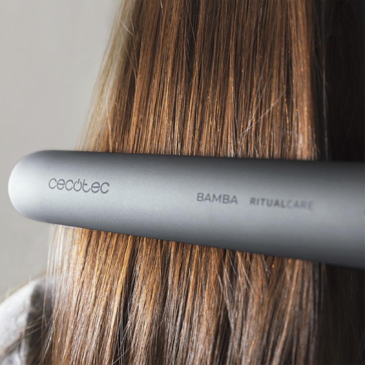 Cecotec Planchas de pelo estrechas con cable Bamba RitualCare 880 HidraProtect