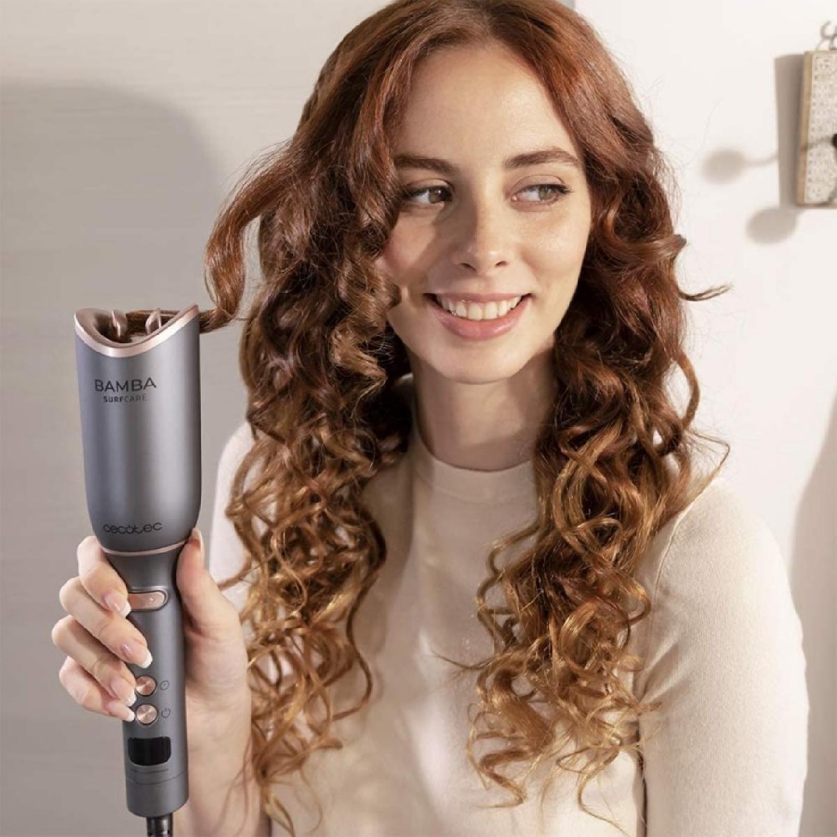Cecotec Rizadores de pelo automáticos batería SurfCare 850 Magic Waves Visio