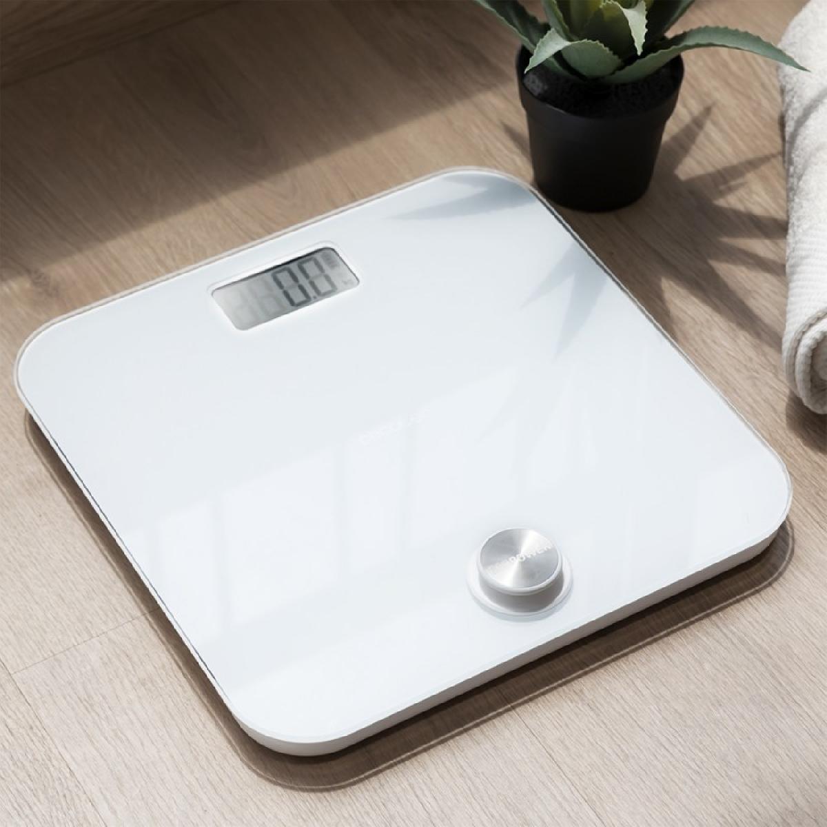 Cecotec Básculas de baño sin APP Surface Precision EcoPower 10000 Healthy White