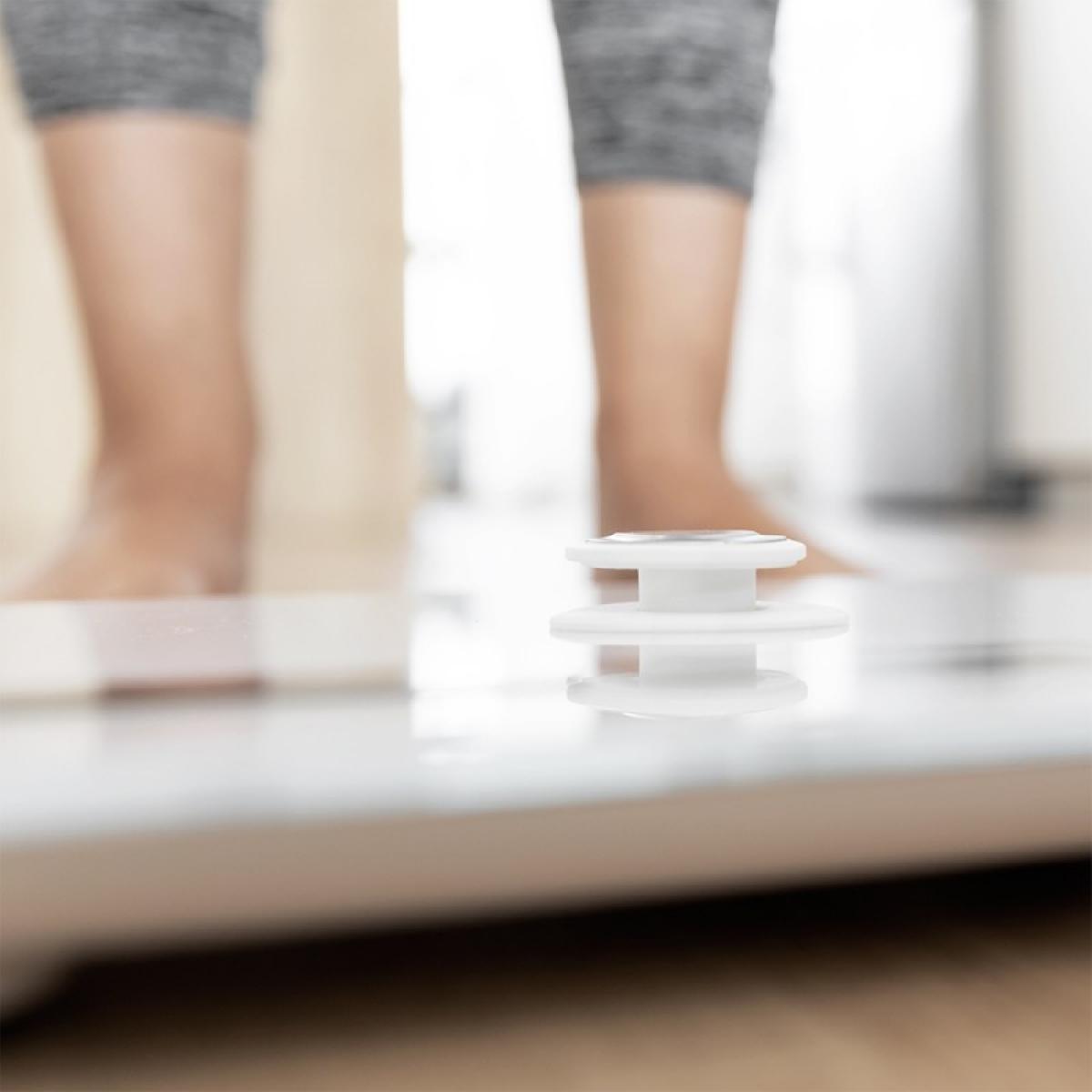 Cecotec Básculas de baño con APP Surface Precision EcoPower 10200 Smart Healthy White