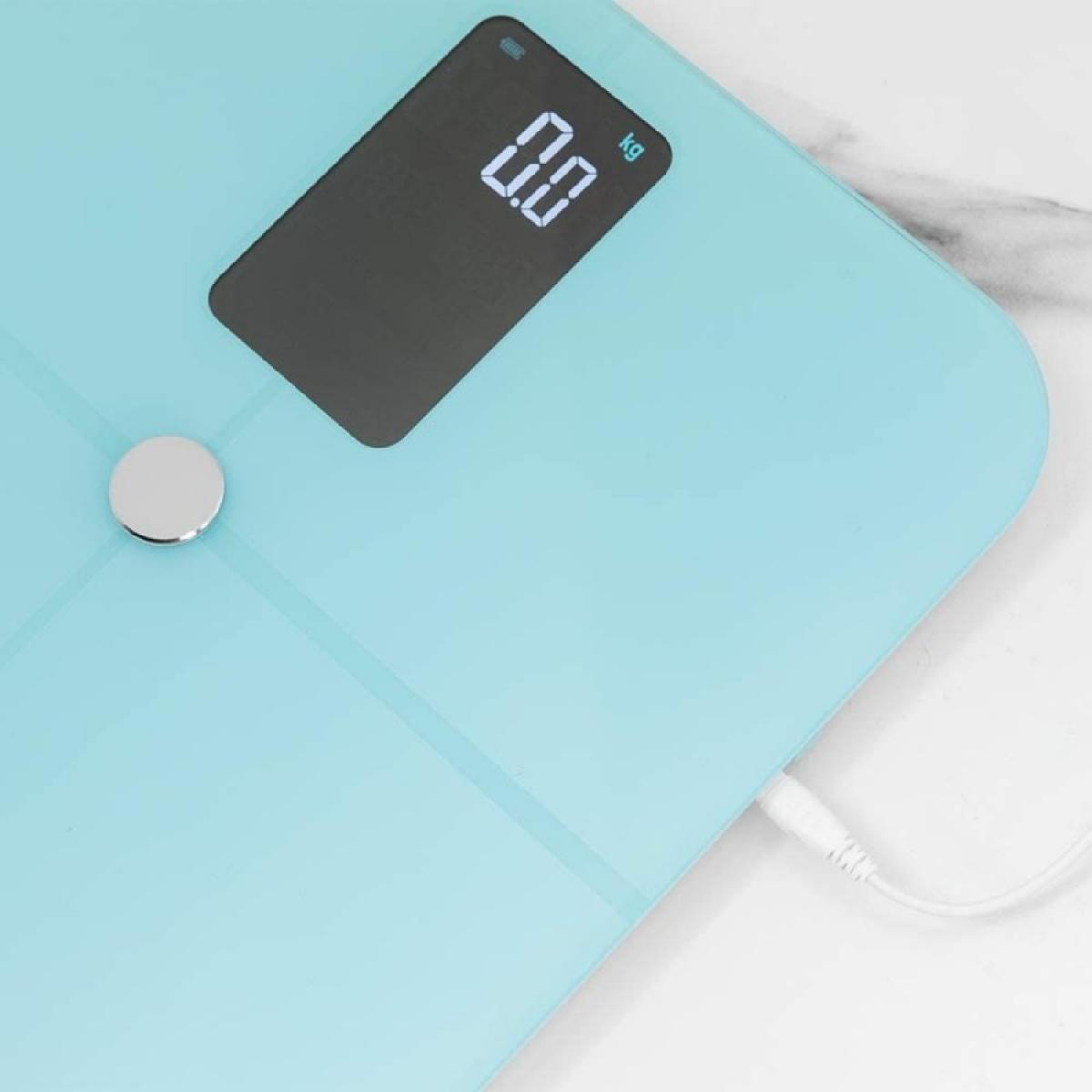 Cecotec Básculas de baño con APP Surface Precision 10400 Smart Healthy Vision Blue