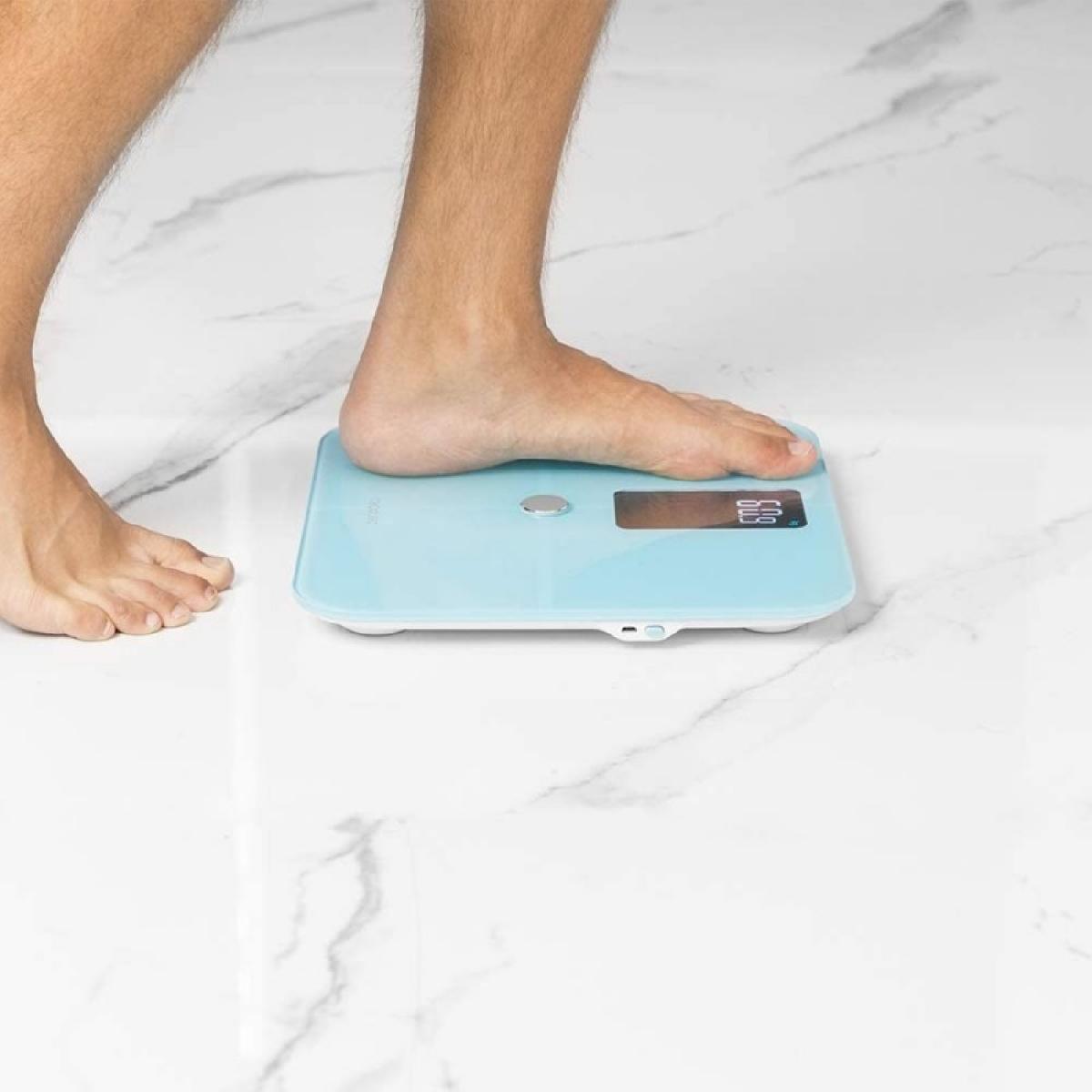 Cecotec Básculas de baño con APP Surface Precision 10400 Smart Healthy Vision Blue